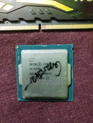 Intel Core I3 6th Gen Processor + Apacer 4gb Ddr4 Ram + Intel Original