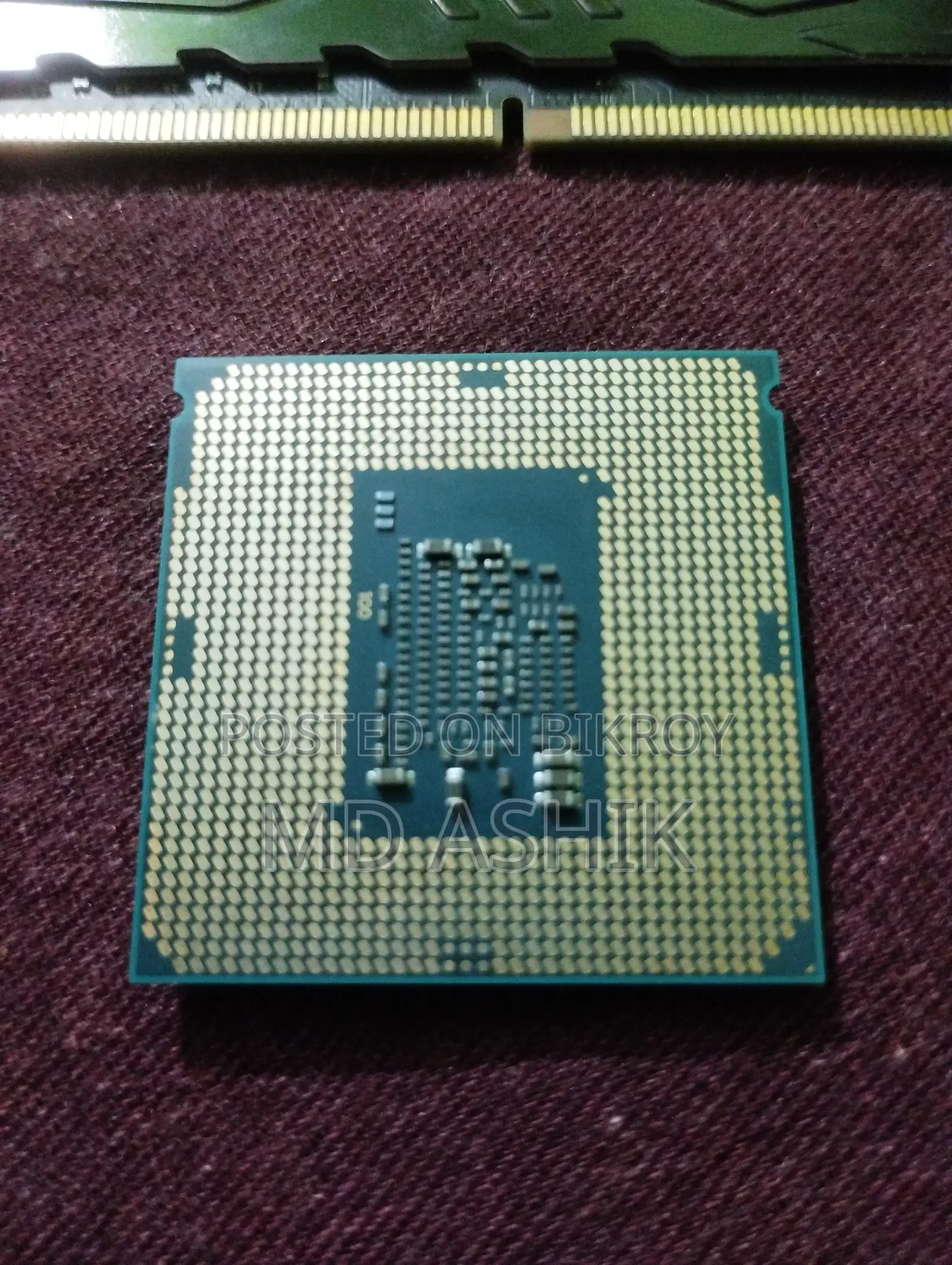 Intel Core I3 6th Gen Processor + Apacer 4gb Ddr4 Ram + Intel Original