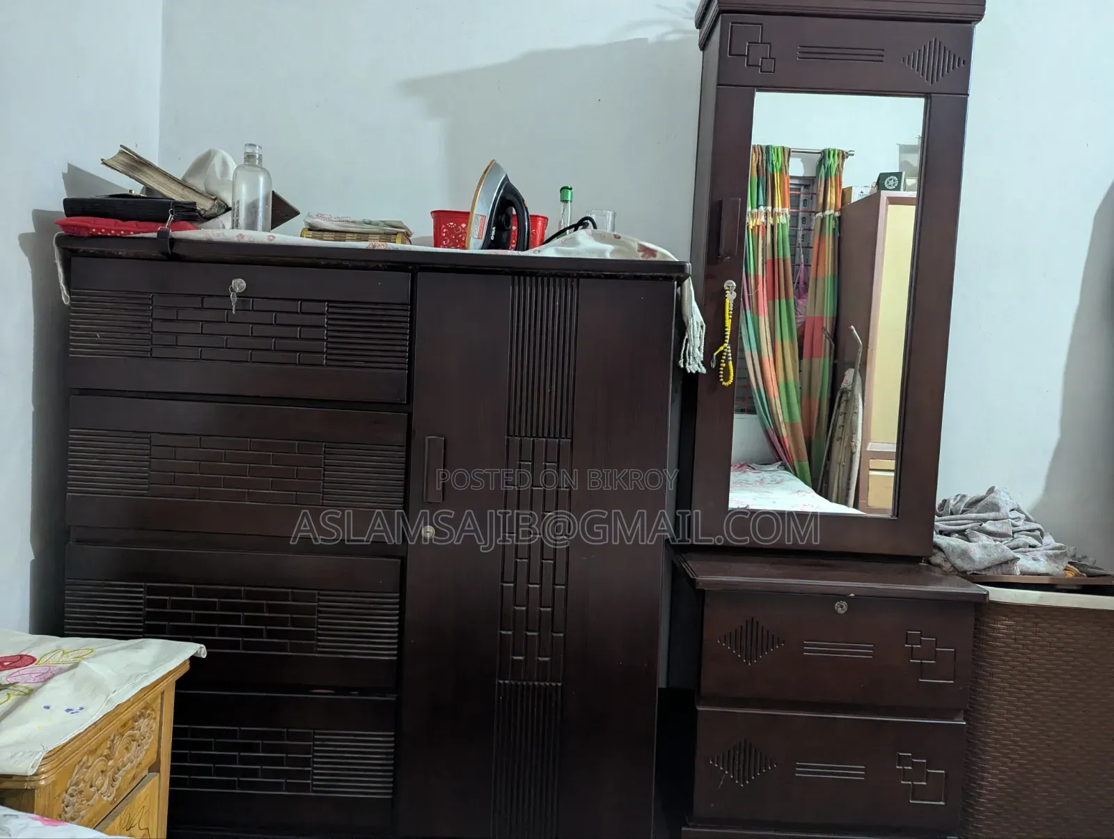 A Dressing Table and a Wardrobe