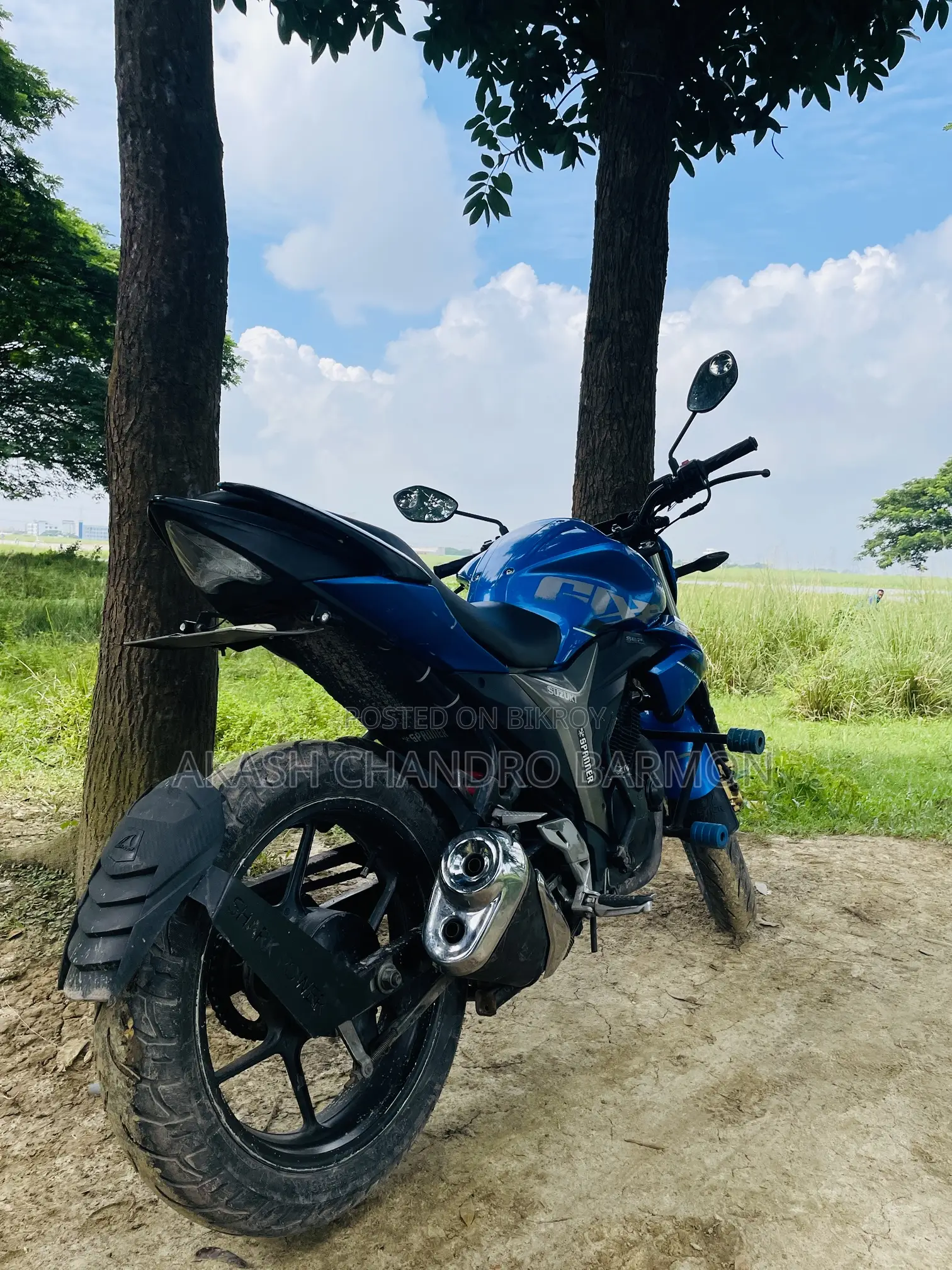 Suzuki Gixxer Monotone 2021 Blue