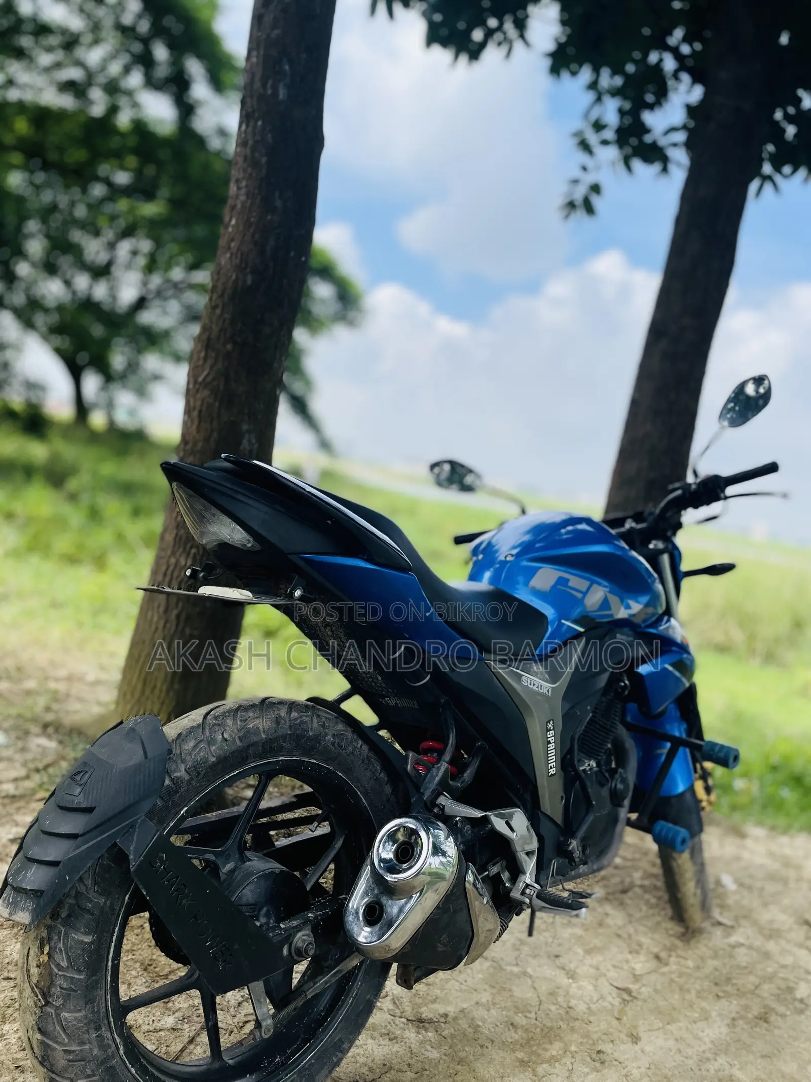 Suzuki Gixxer Monotone 2021 Blue