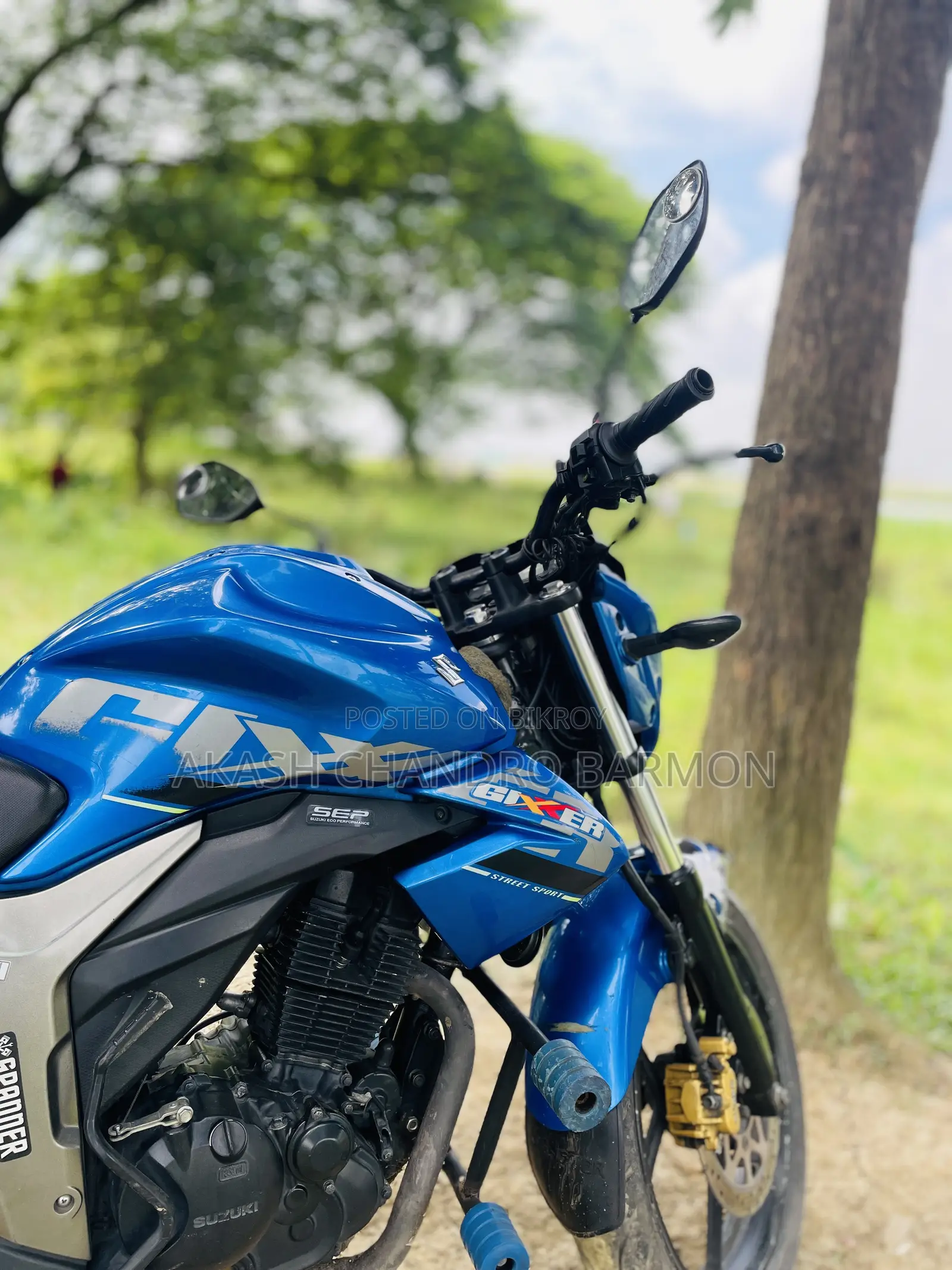 Suzuki Gixxer Monotone 2021 Blue