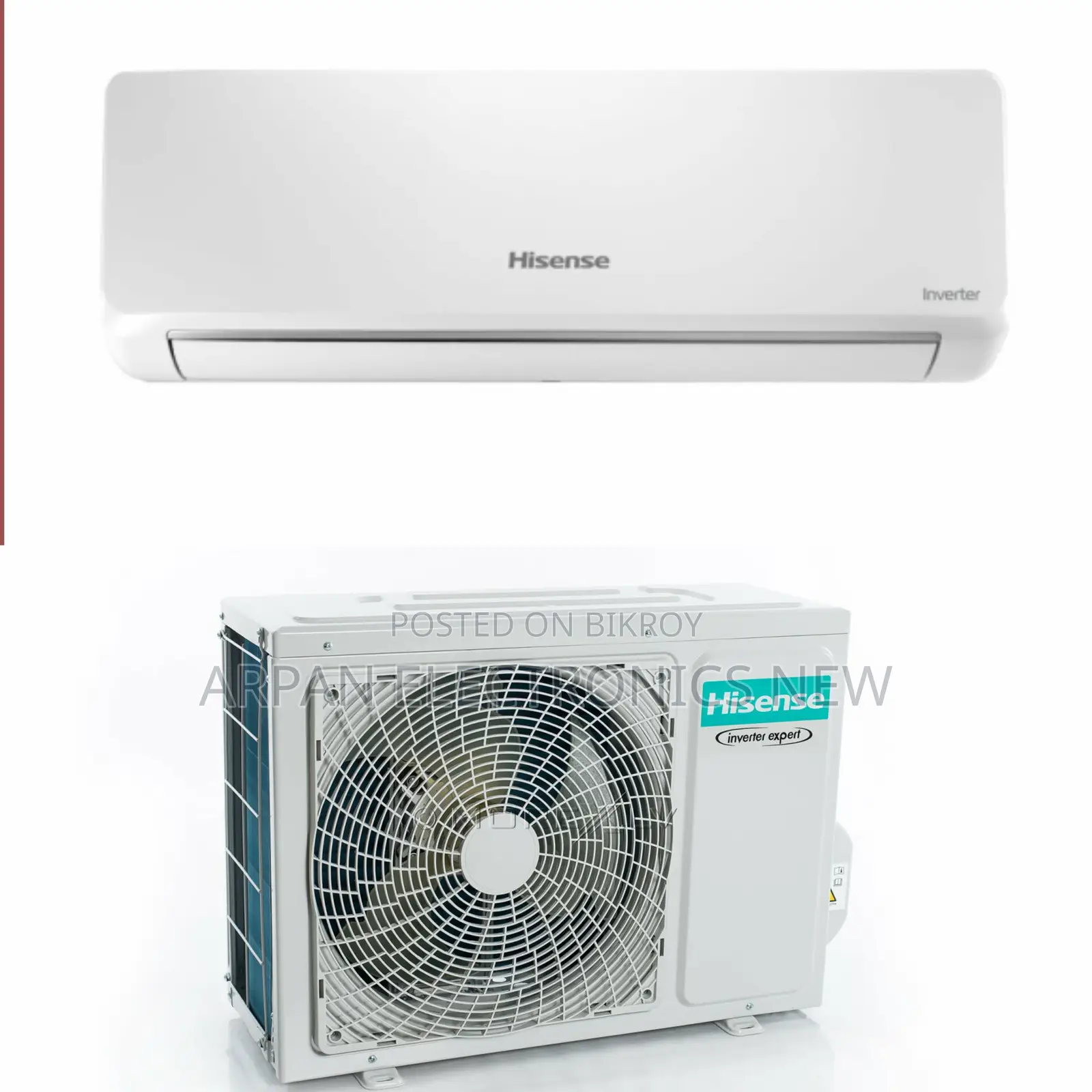 Hisense Inverter 1.5 Ton Ac Inlet Air Filtration for Easy Cleaning