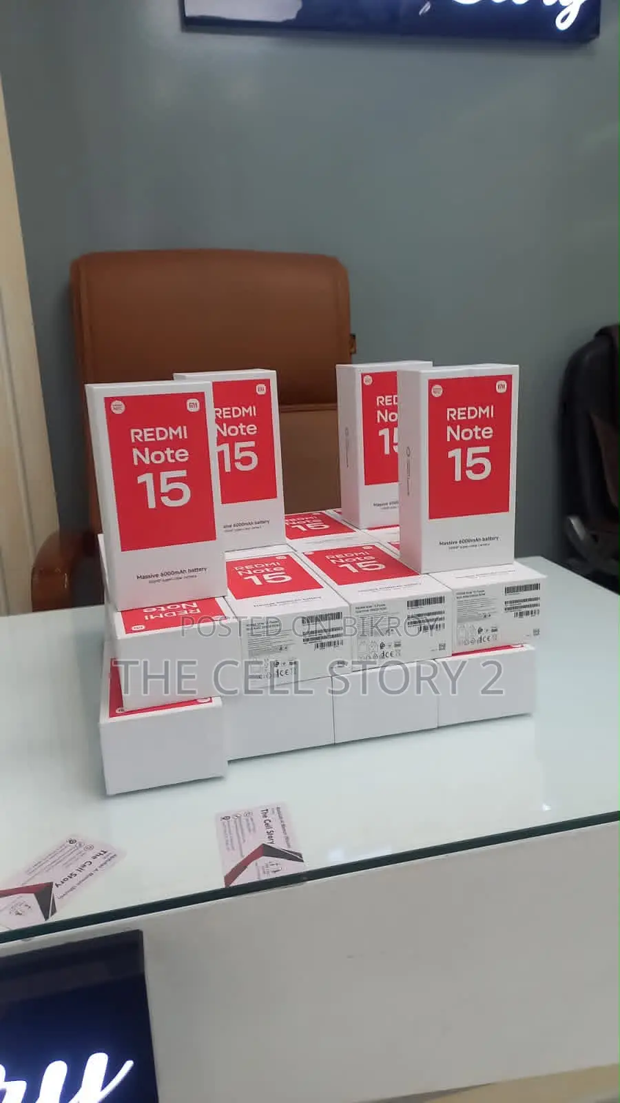 New Xiaomi Redmi Note 15 256 GB Red