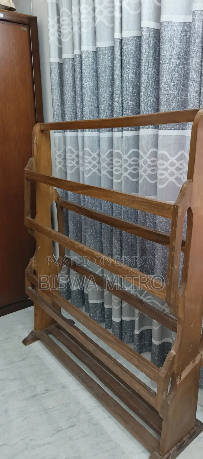 Akashmoni Wood Clothes Rack