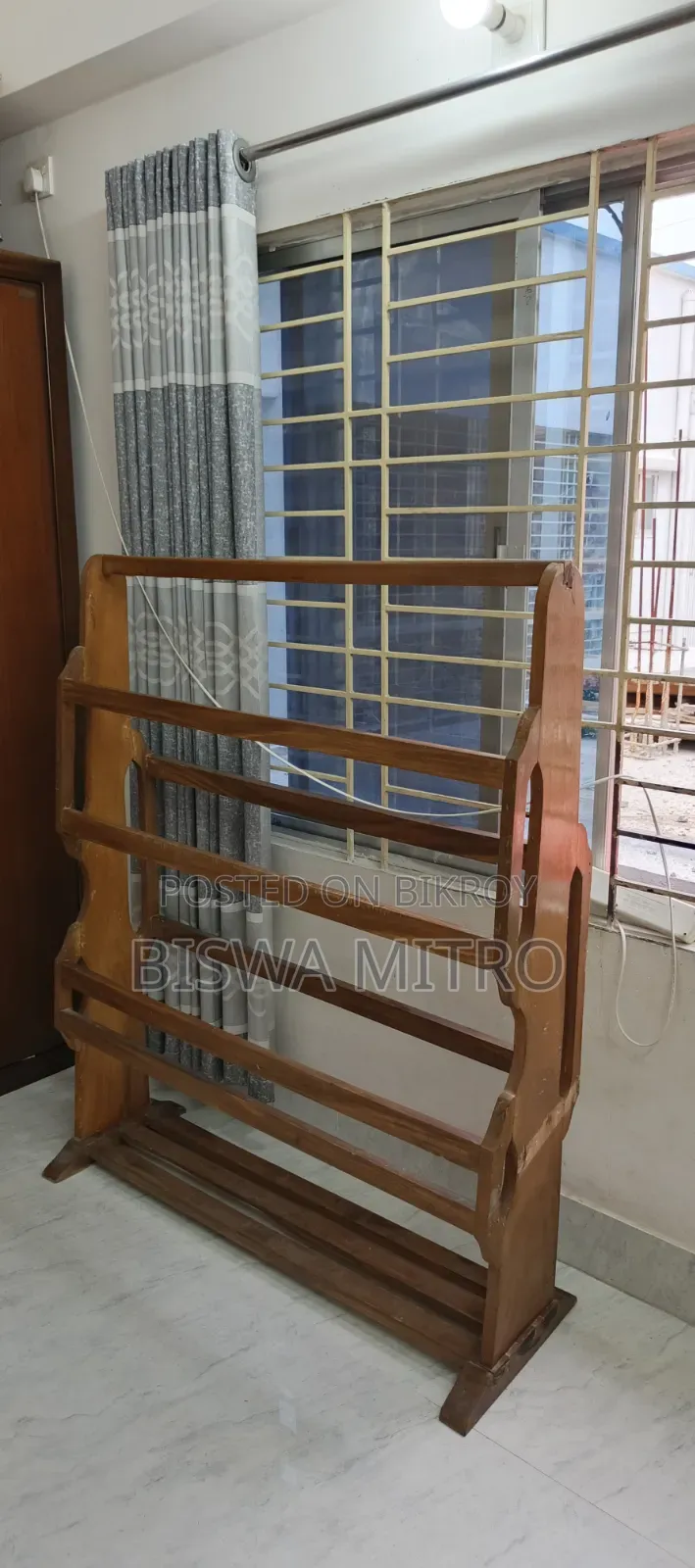 Akashmoni Wood Clothes Rack
