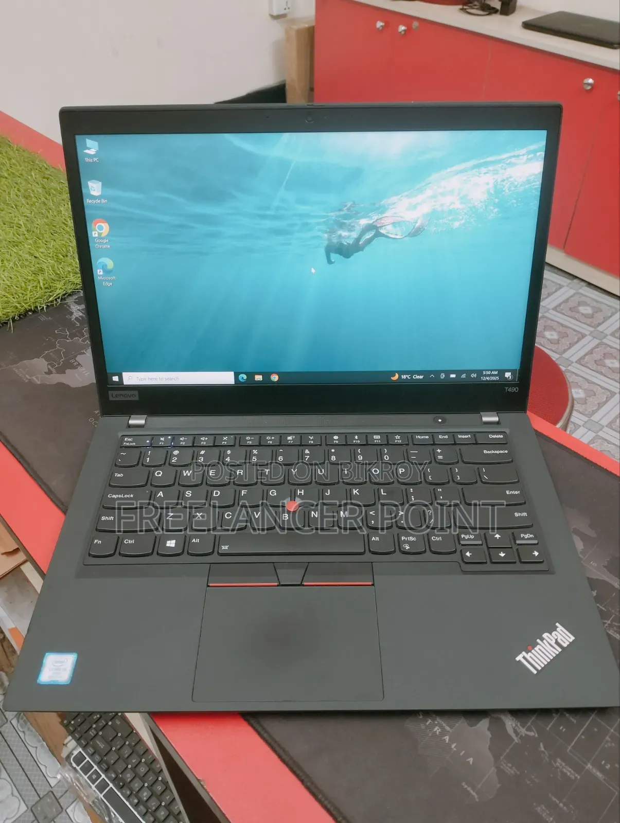 Laptop Lenovo ThinkPad T490s 8GB Intel Core I5 SSD 256GB