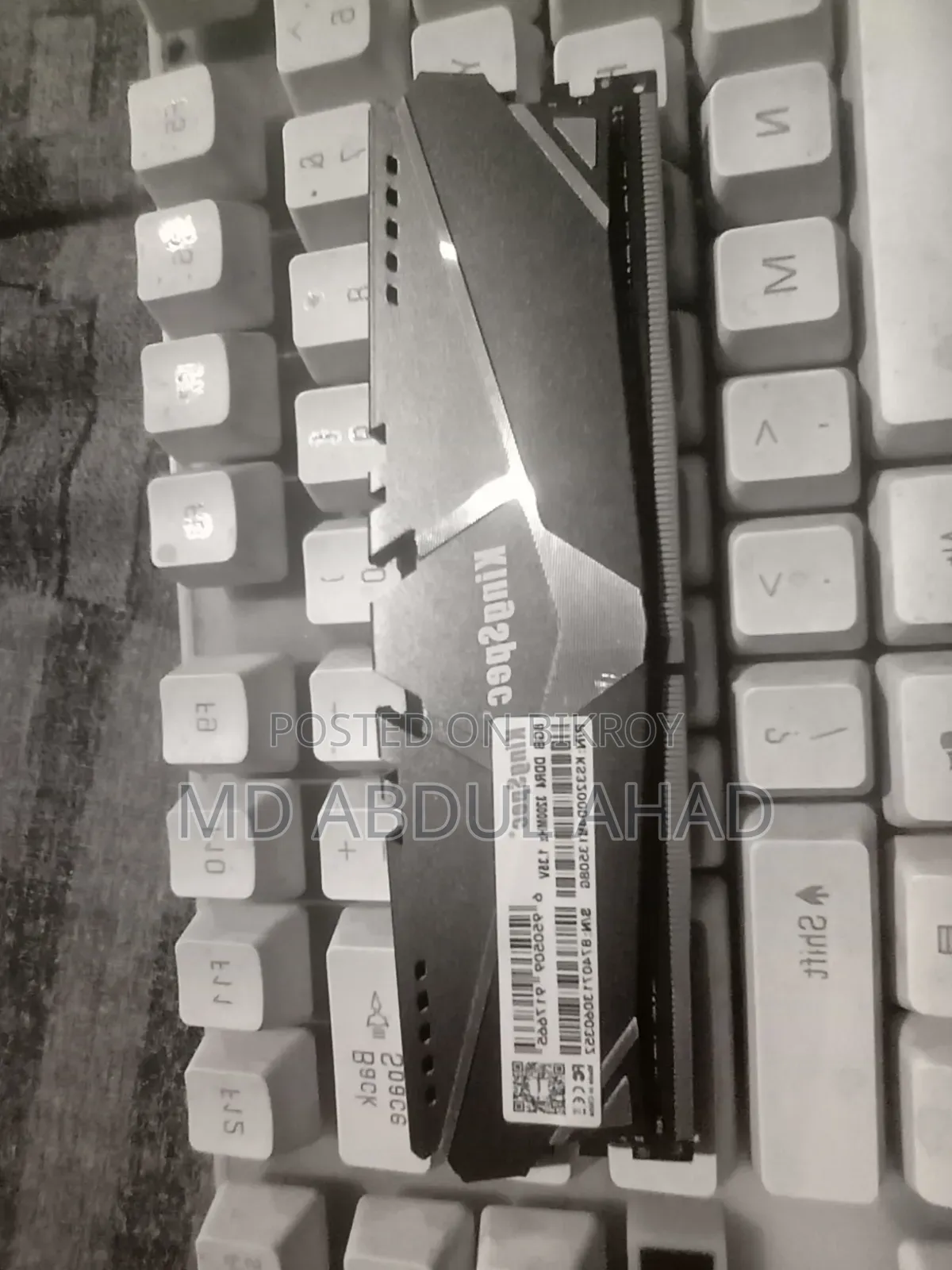 Kingspec 8GB 3200MHz DDR4 With Heatsink RAM