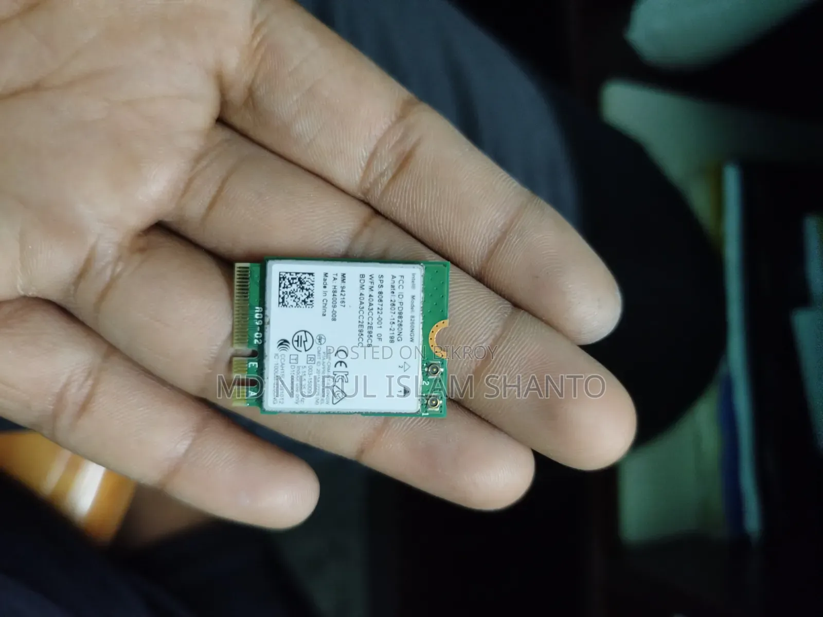 Intel Dual Band Wireless-AC 8260 Network Card