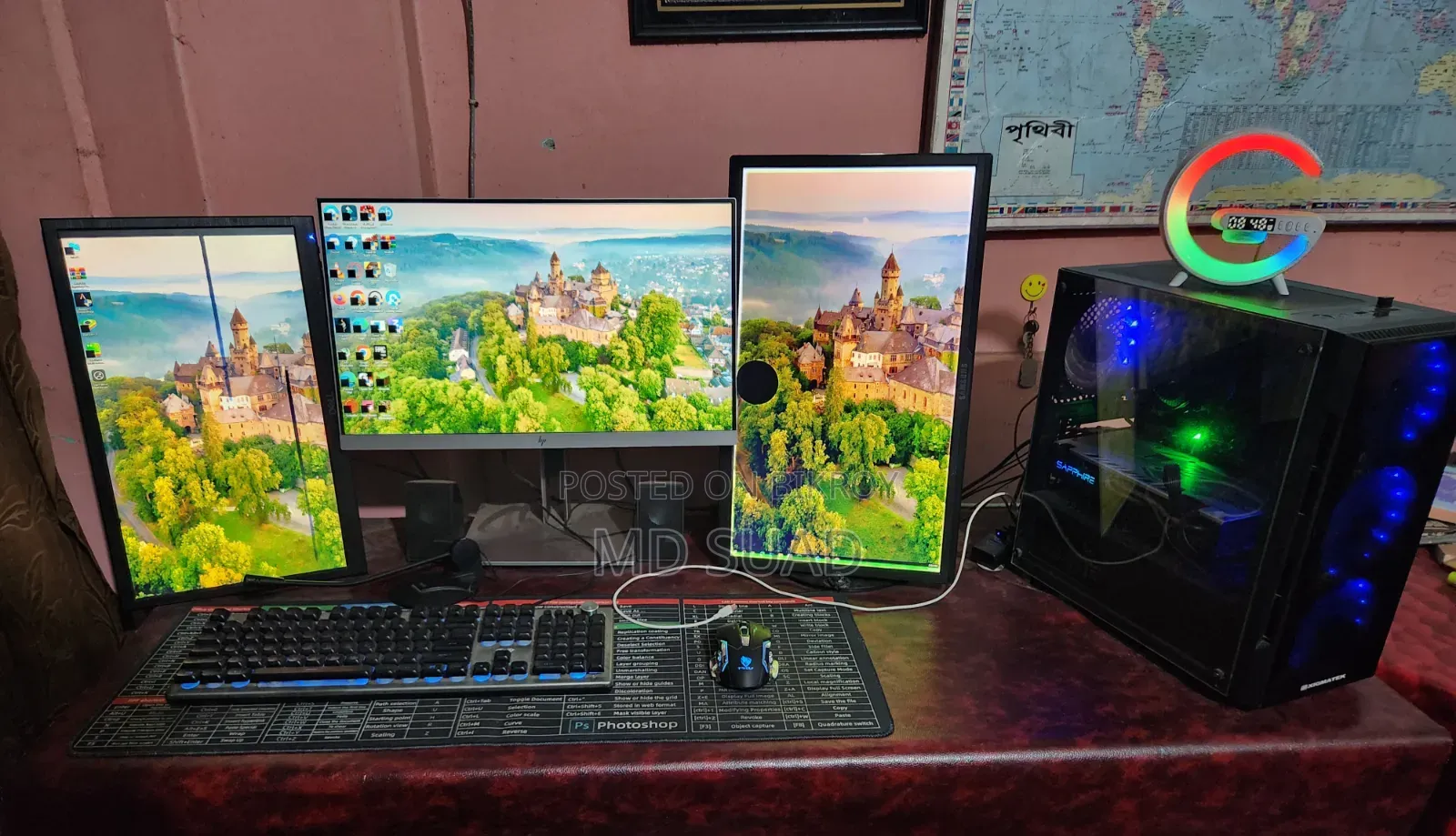 Desktop Computer 16GB Intel Core I7 1.5TB HDD+SSD