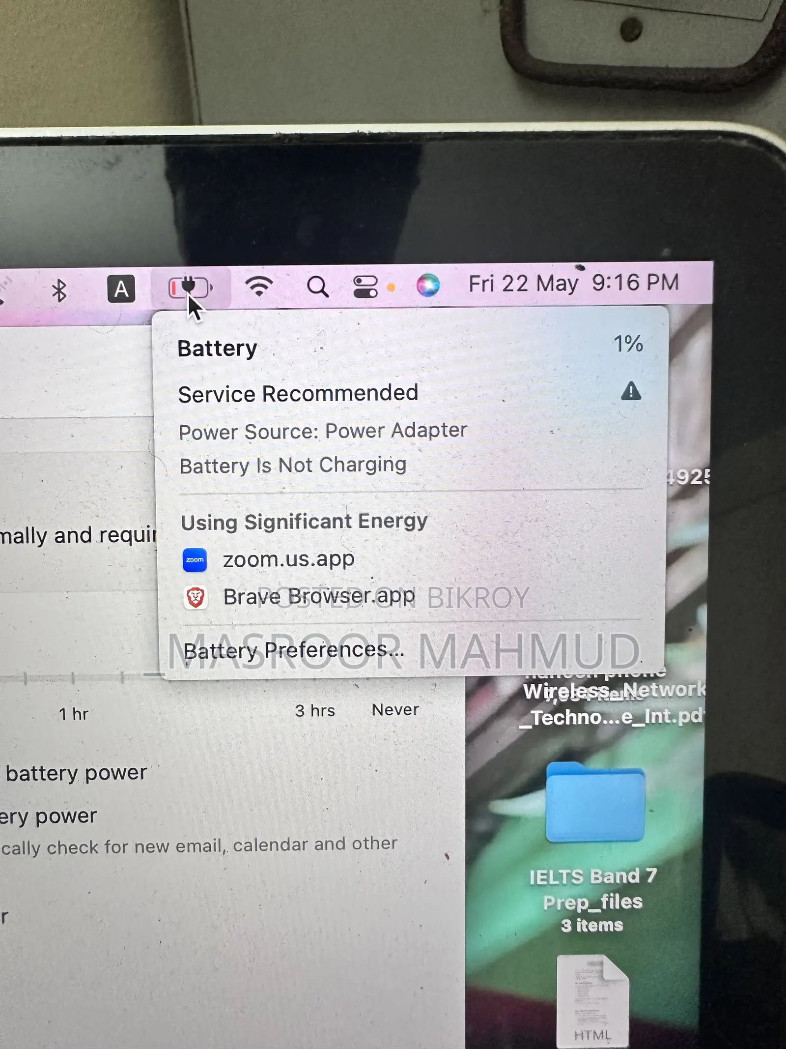 Laptop Apple MacBook 2015 8GB Intel Core I5 SSD 256GB