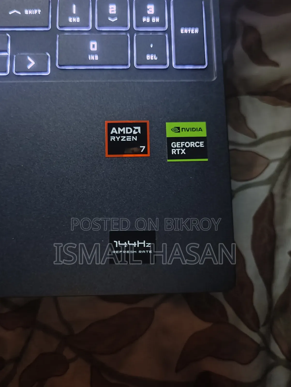 Laptop HP Victus 15 16GB AMD Ryzen 7 SSD 512GB