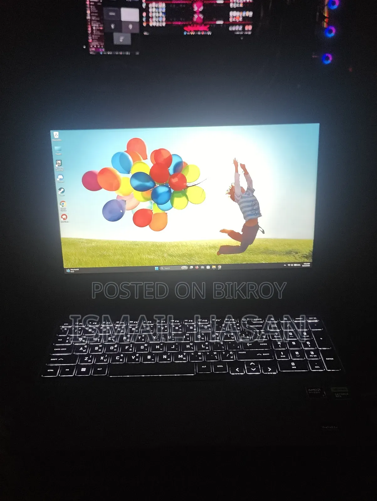 Laptop HP Victus 15 16GB AMD Ryzen 7 SSD 512GB