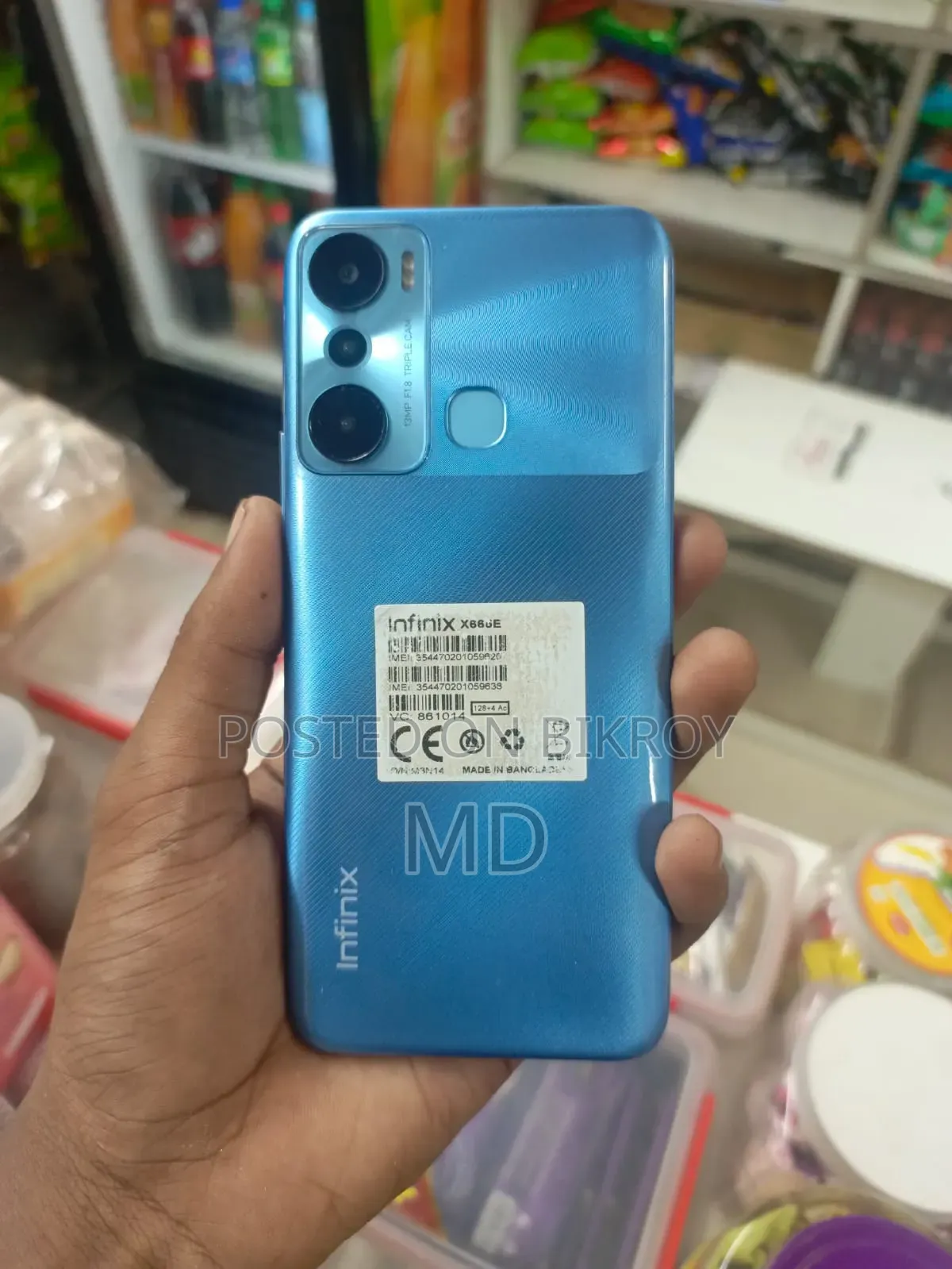 Infinix Hot 20i 128 GB Blue