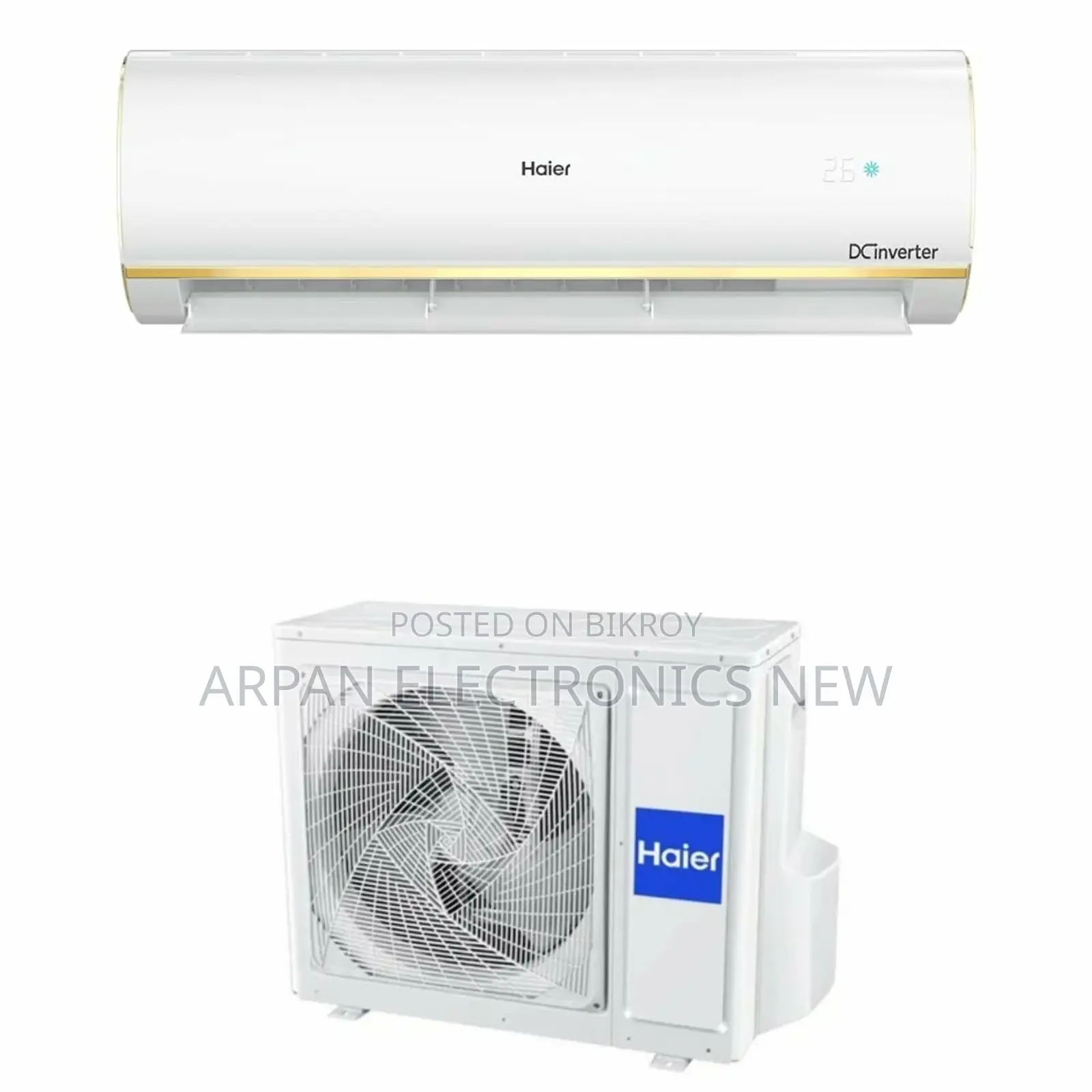 Hsu-12cleancool Haier Inverter Pro 1 Ton 12000 Btu / 3450w