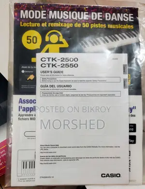 Casio CTK-2500 61 Keys Keyboard (Almost New)