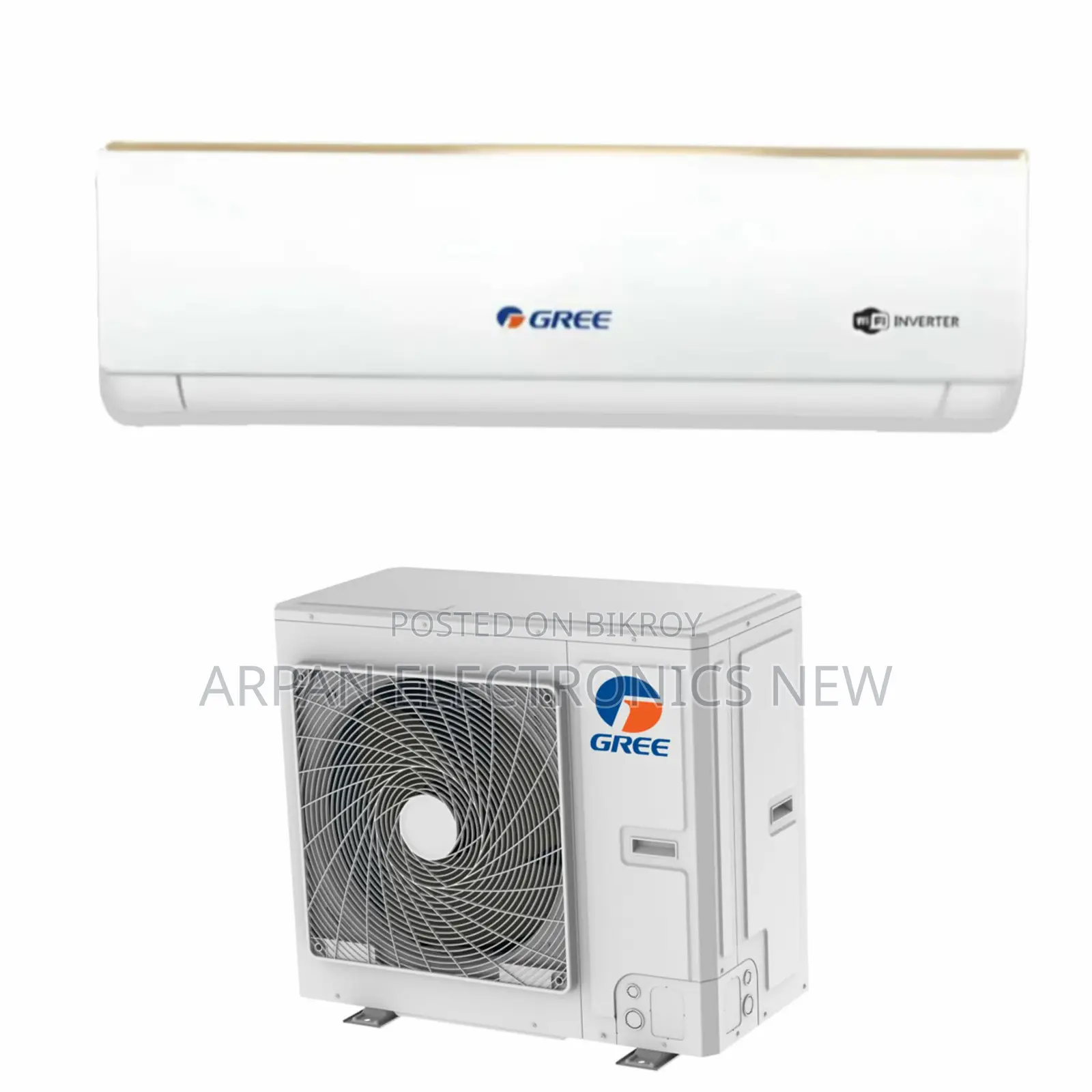 Gree Inverter Air-Condition 1.5 Ton Up To: 65% Energy Saving