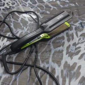 V G Professional Straightener And Kemei Km 219 Hair Curler Iron