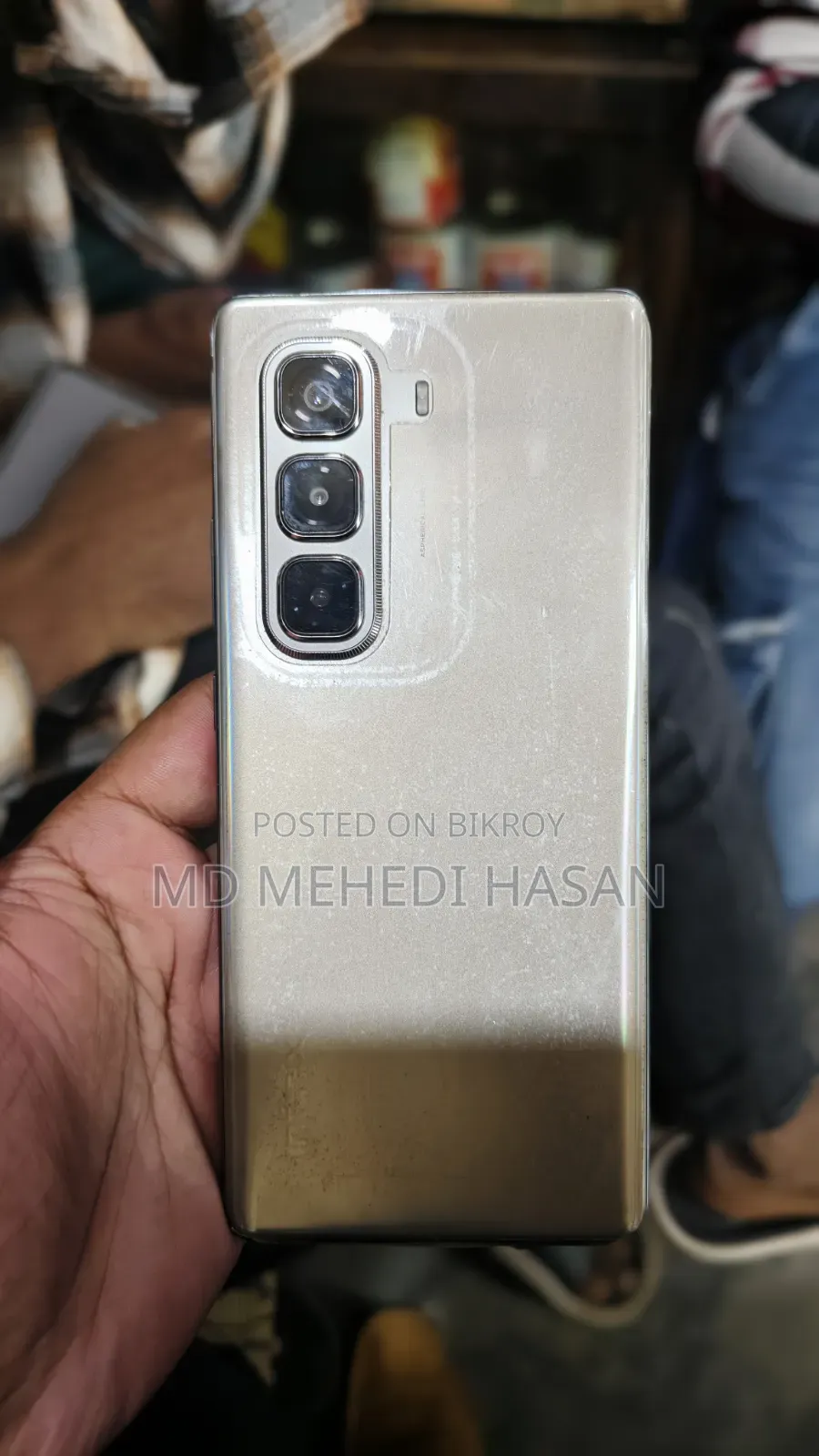New Infinix Hot 50 Pro+ 4G 256 GB Silver