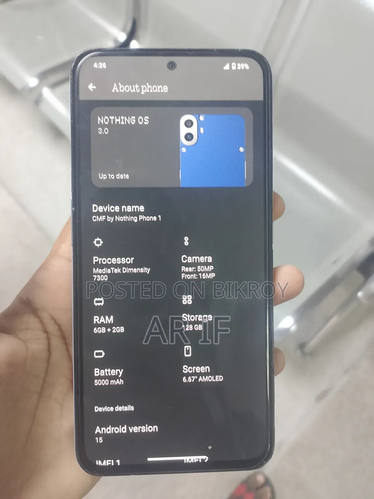 Nothing Phone CMF Phone 1 128 GB Blue