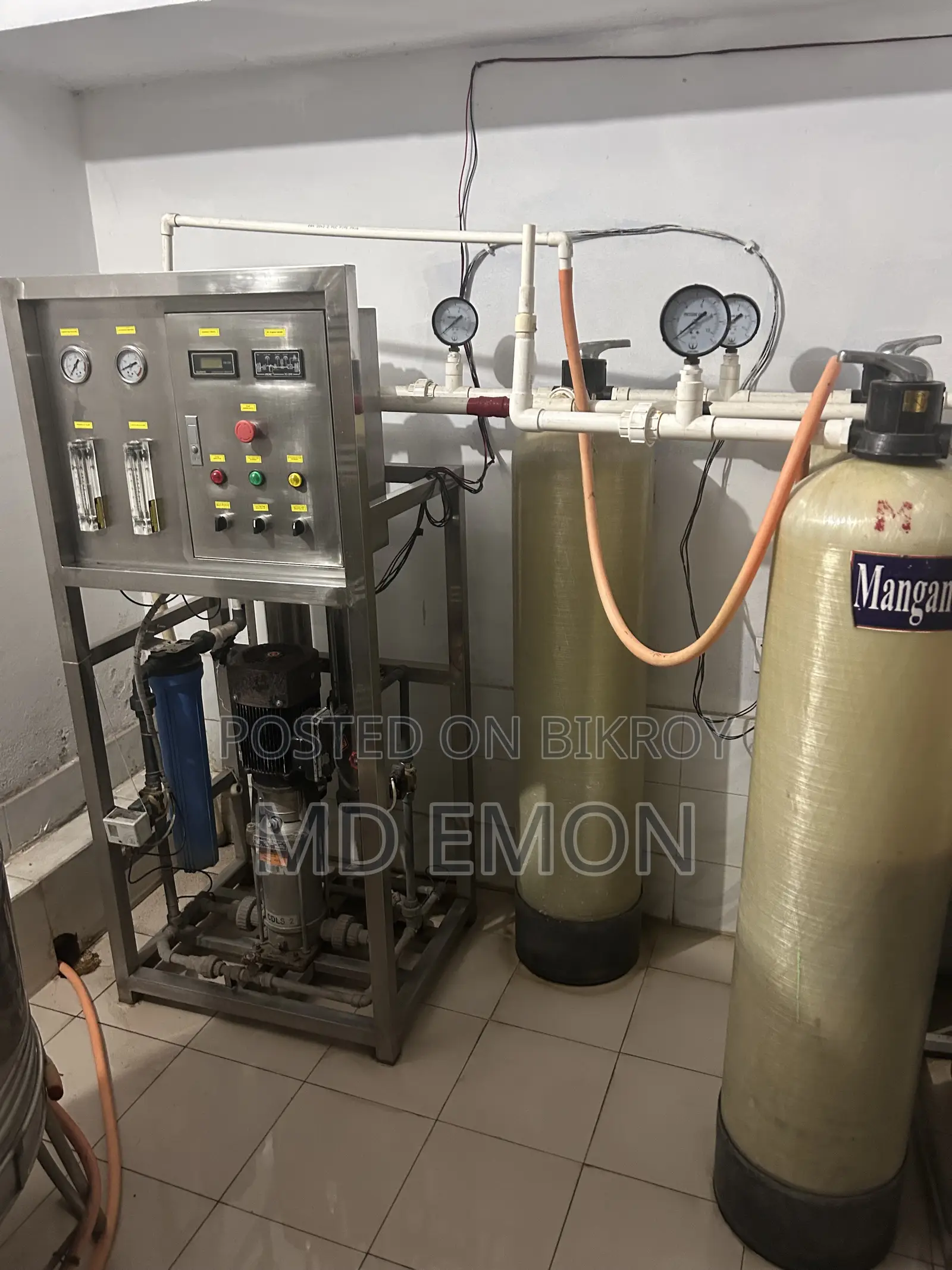 Urgent Sale: 500 LPH Water Purification Plant
