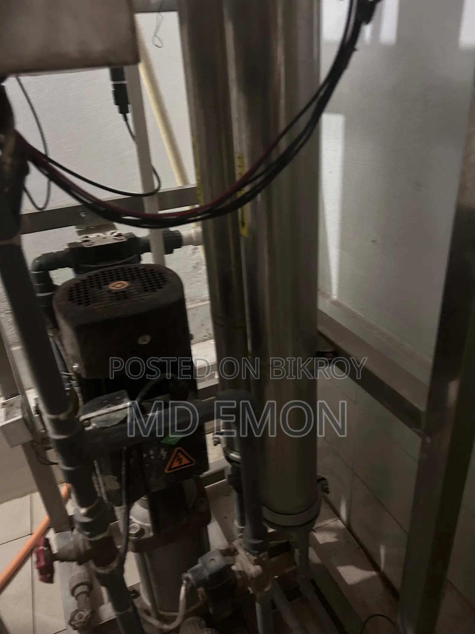 Urgent Sale: 500 LPH Water Purification Plant