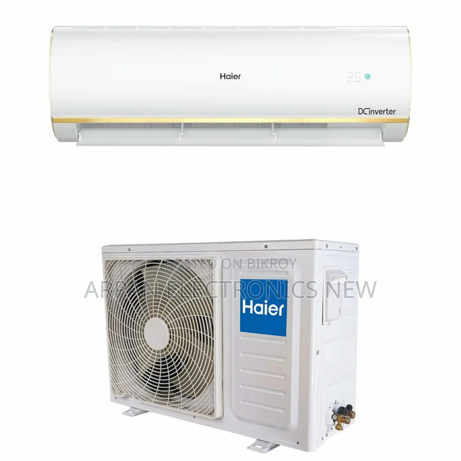Haier Inverter AC 1.5 Ton Powerful Performance with Low Noise