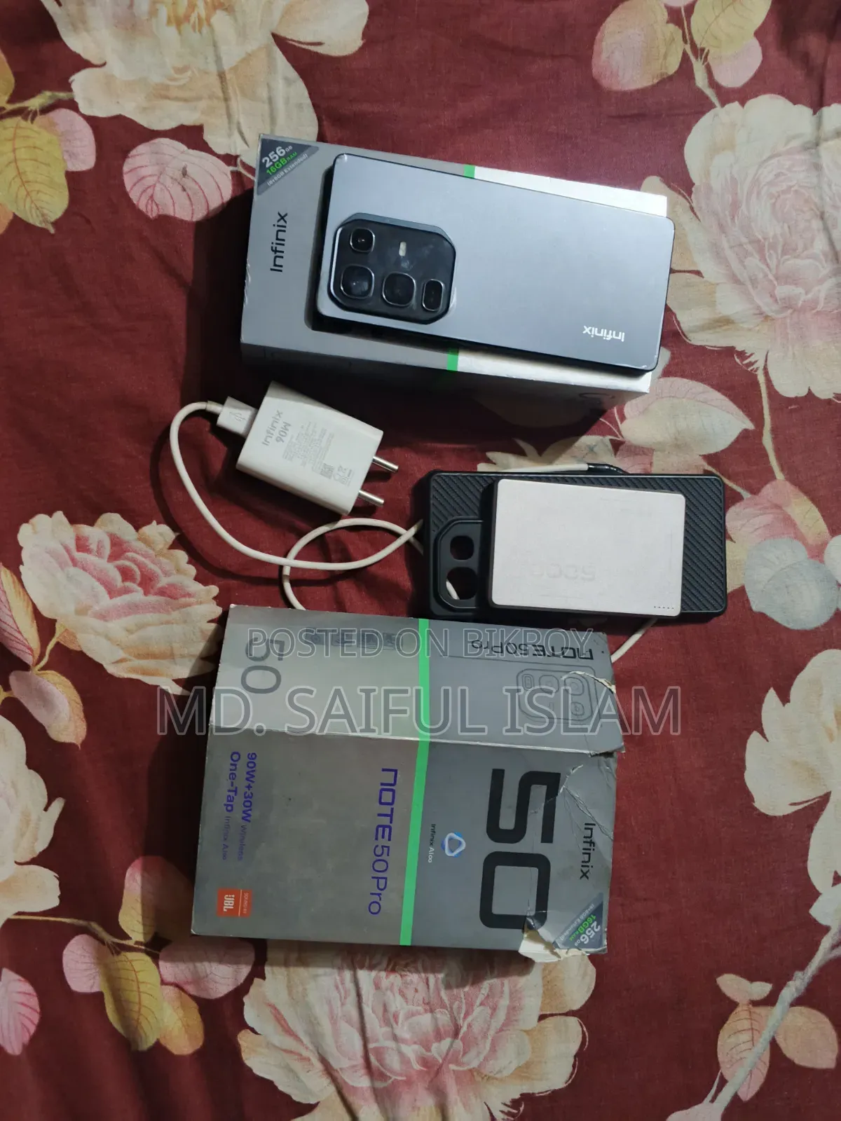 Infinix Note 50 Pro 256 GB Gray