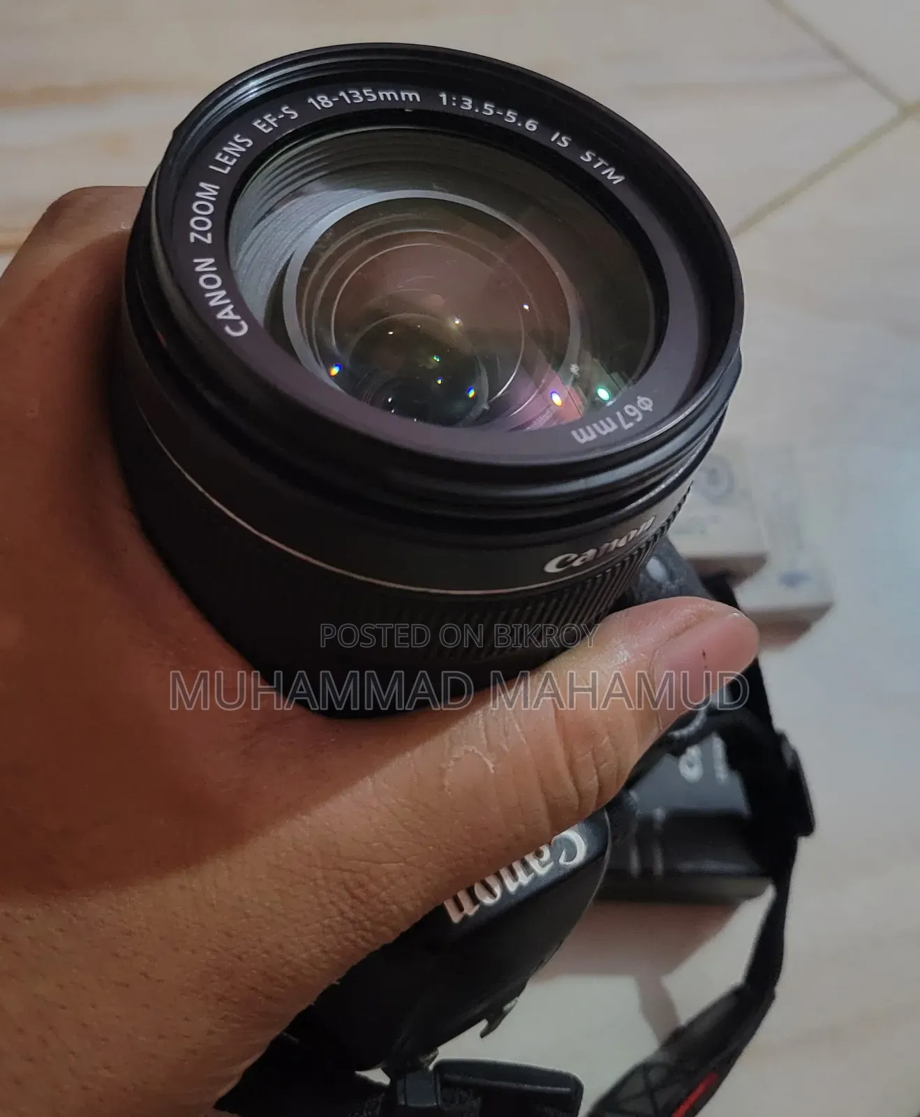 Canon 700d With 18-135 Mm STM Lens