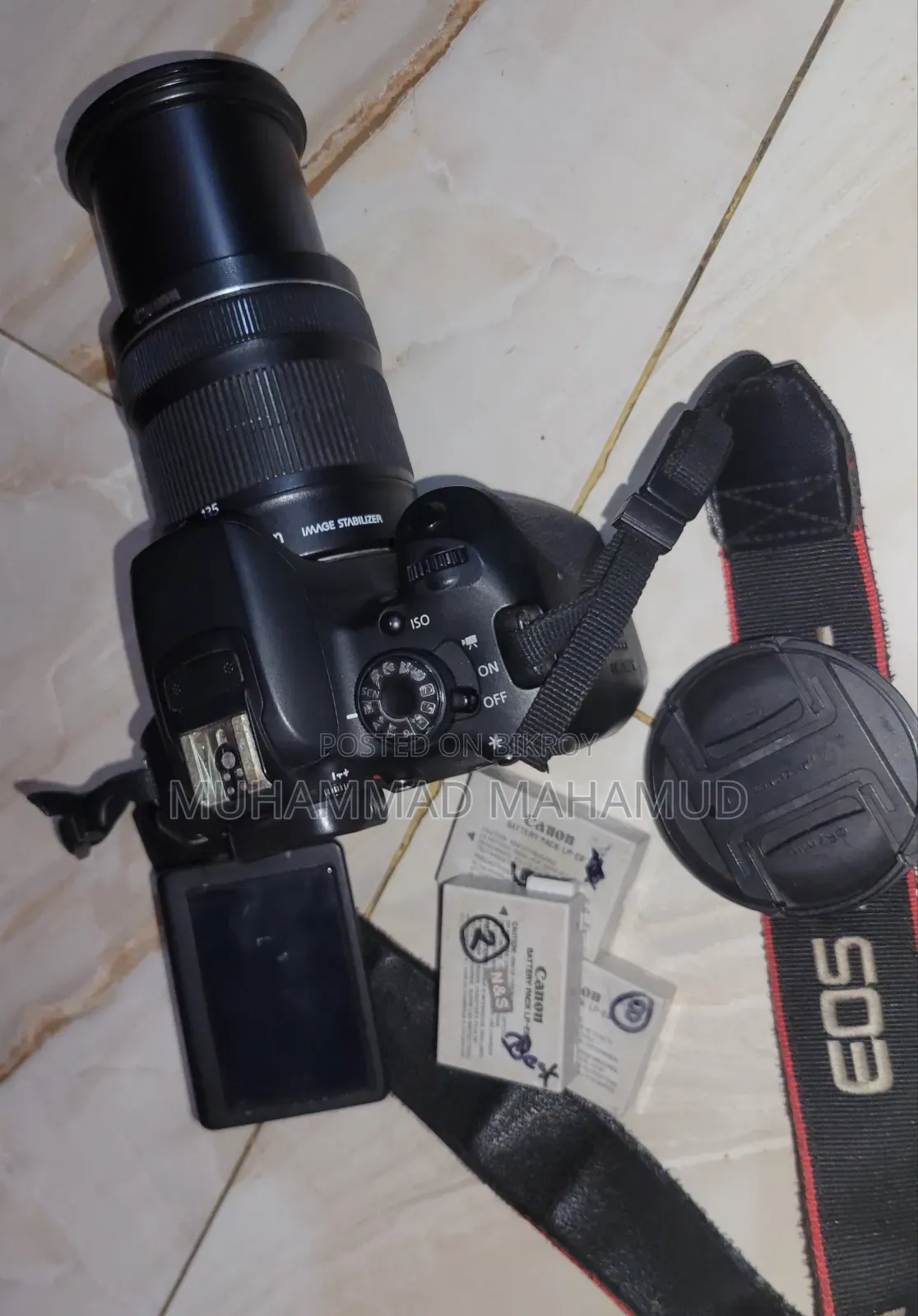 Canon 700d With 18-135 Mm STM Lens