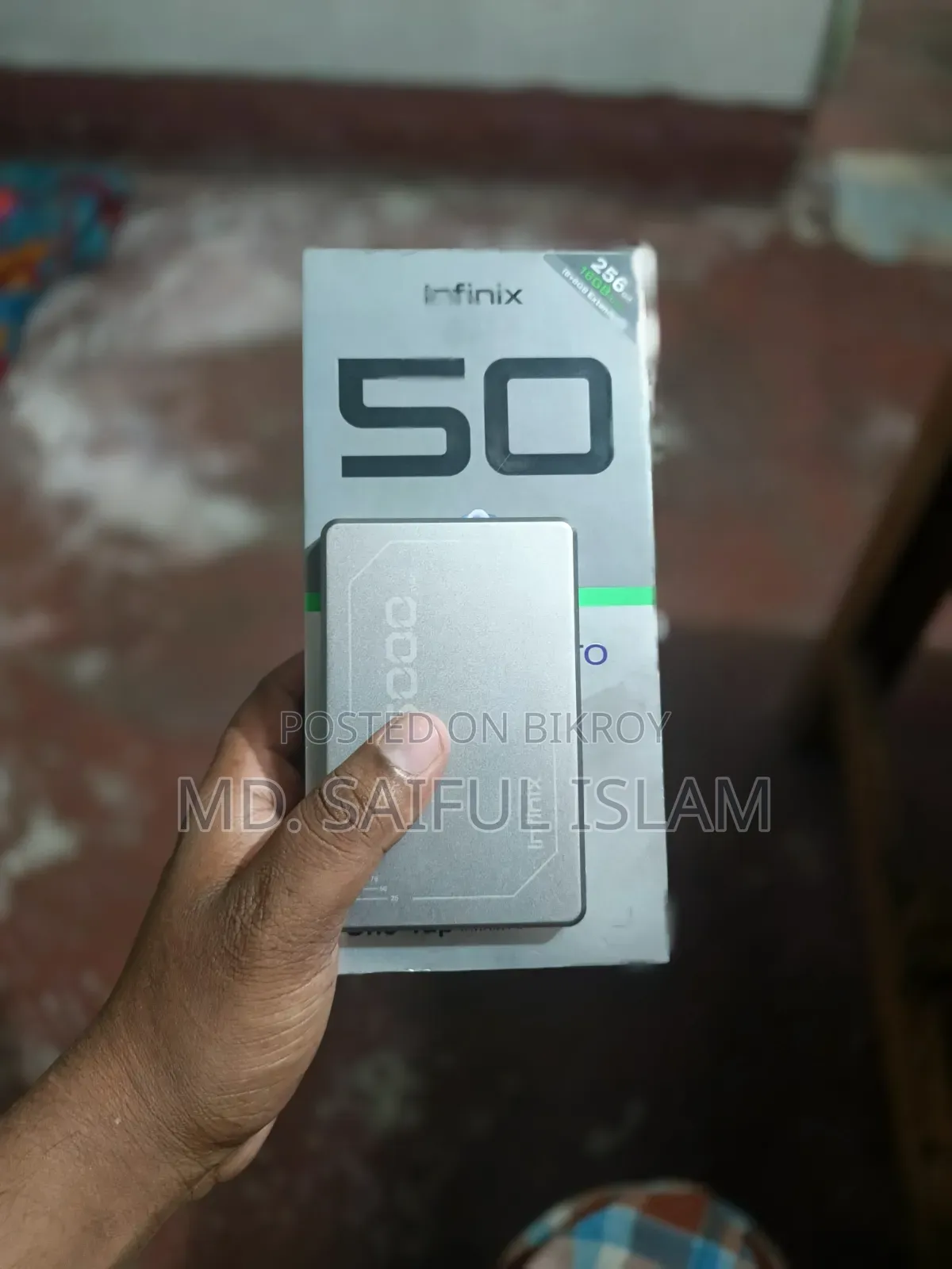 Infinix Note 50 Pro 256 GB Gray