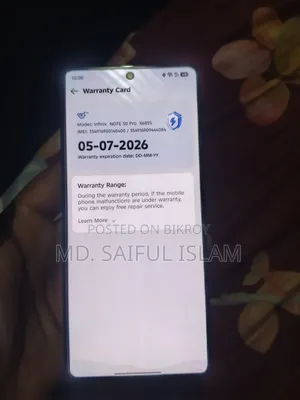 Infinix Note 50 Pro 256 GB Gray
