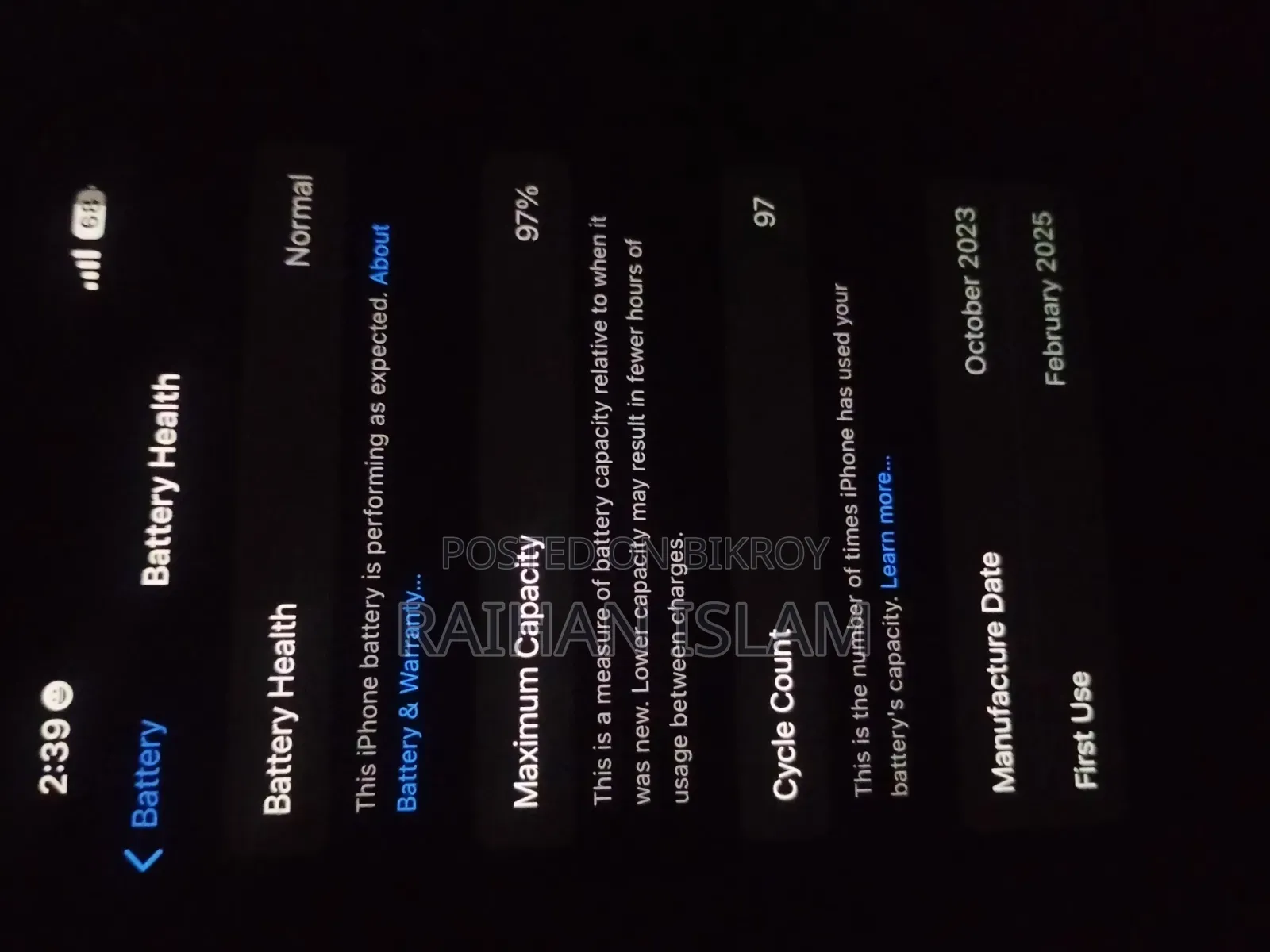 Apple iPhone 15 Pro Max 256 GB Blue