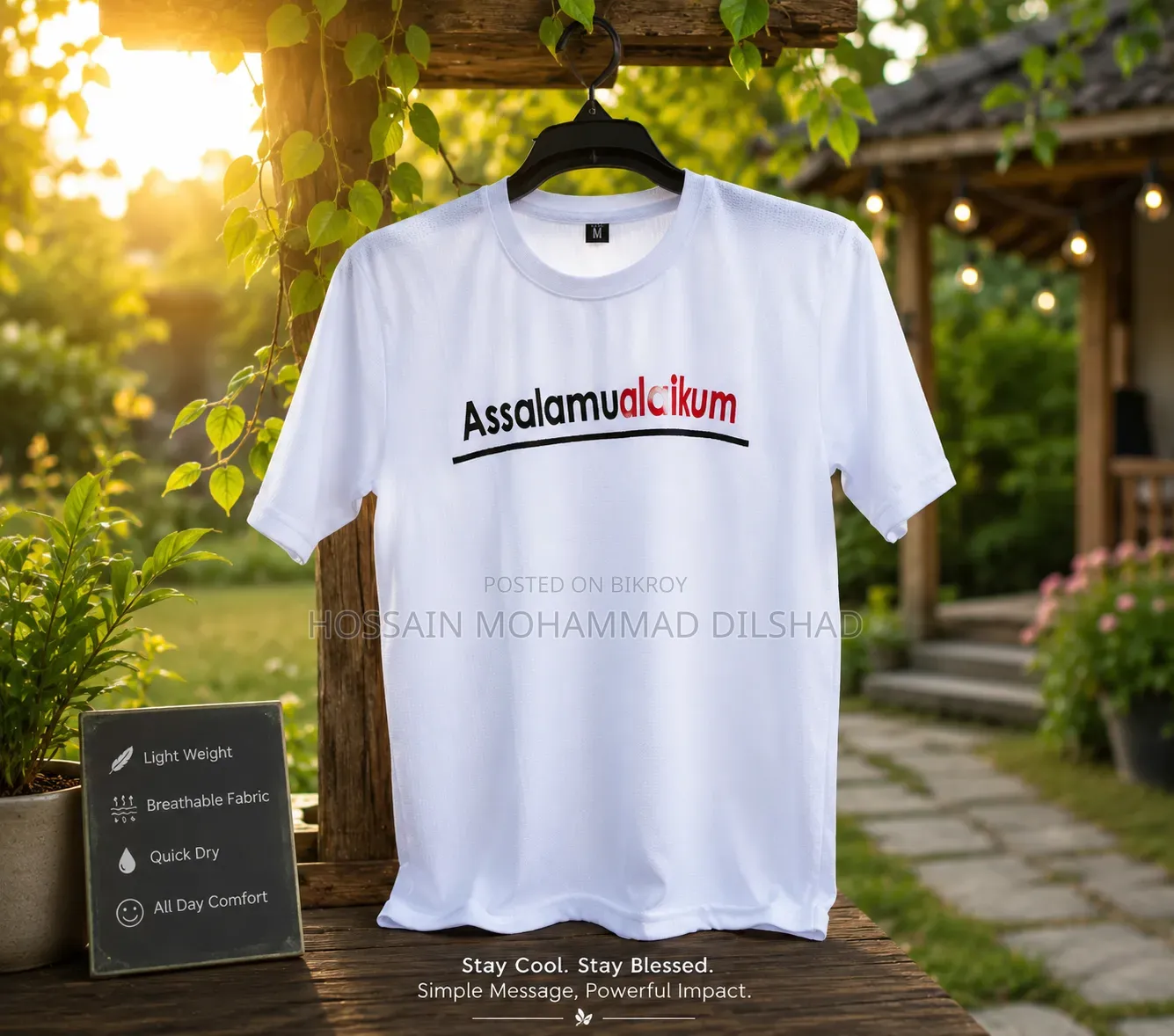 Faith in Style – Islamic Printed T-Shirt Collection