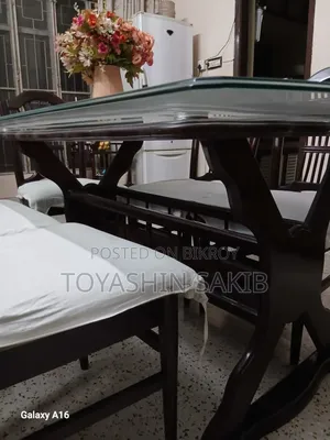 6-Chair Dining Table (Brand: Akhter)