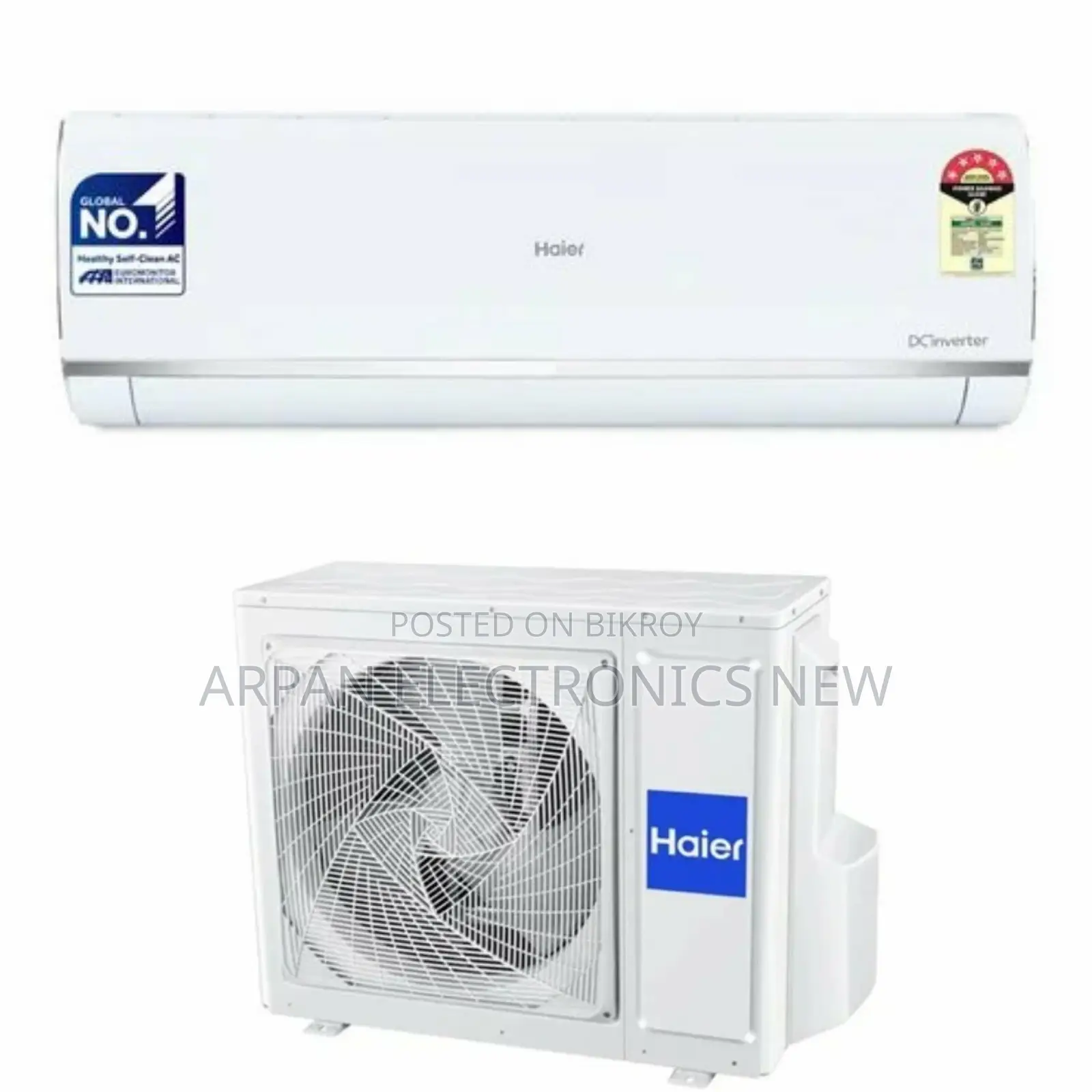 Split Type AC 1.5 Ton Inverter Haier AC in Bangladesh