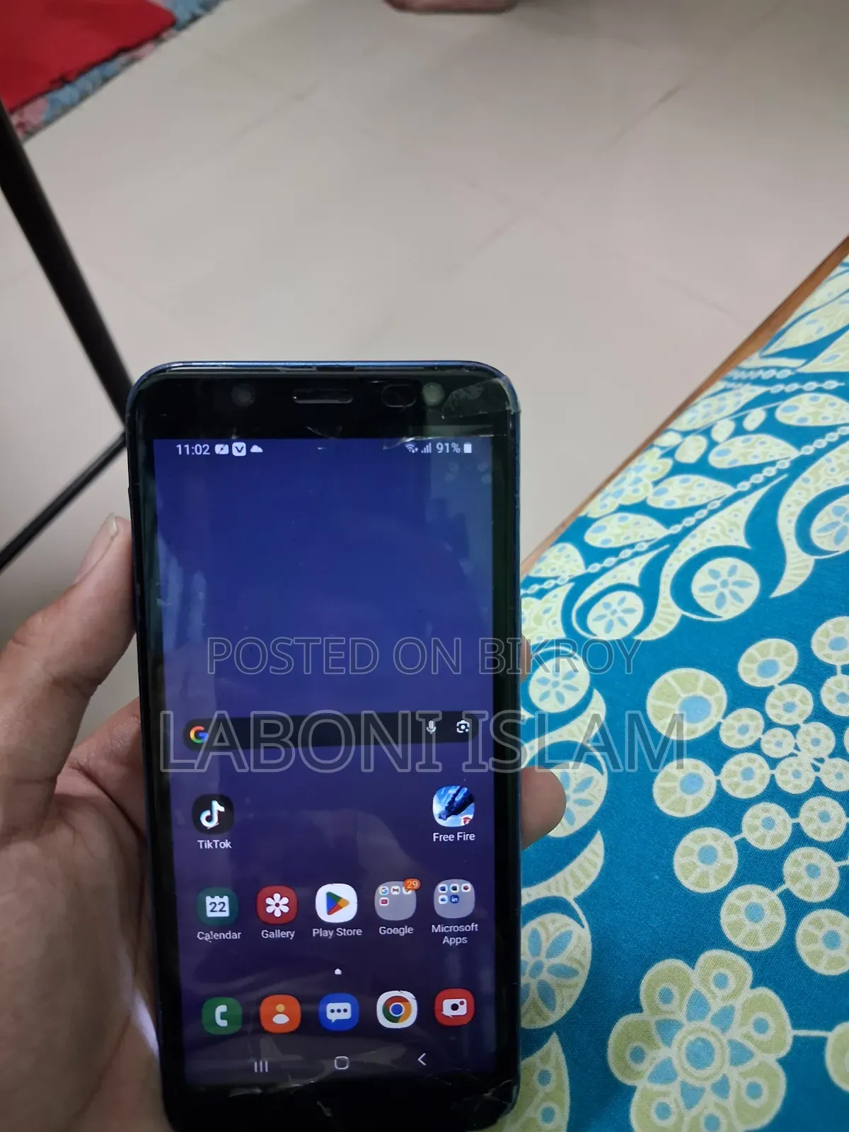 স্যামসাং গ্যালাক্সি জে৬ ৩২জিবি ব্লু
