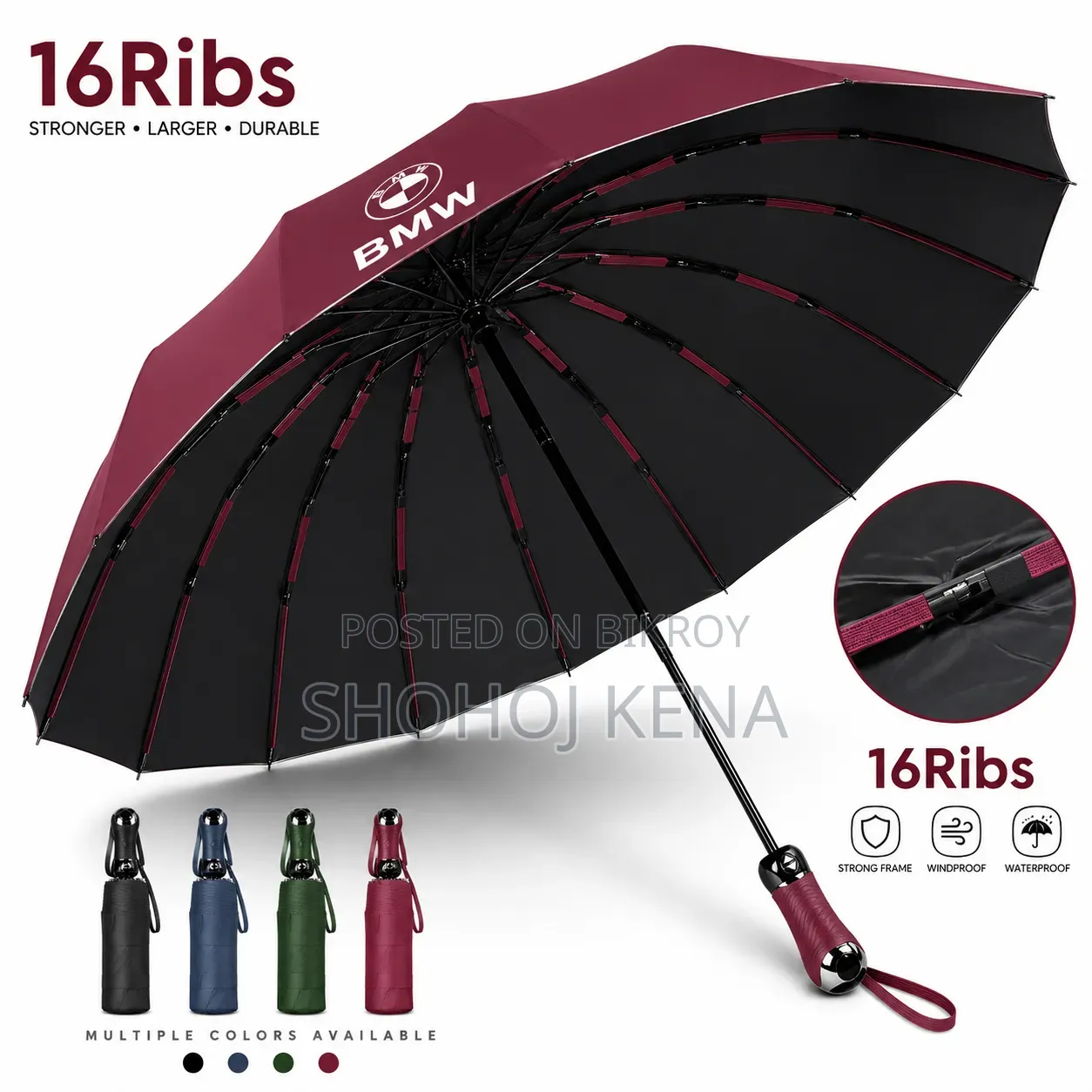 Bmw Umbrella 16 Rib