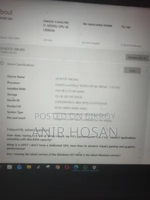 Laptop Dell Adamo Onyx 4GB Intel Core I7 SSD 128GB