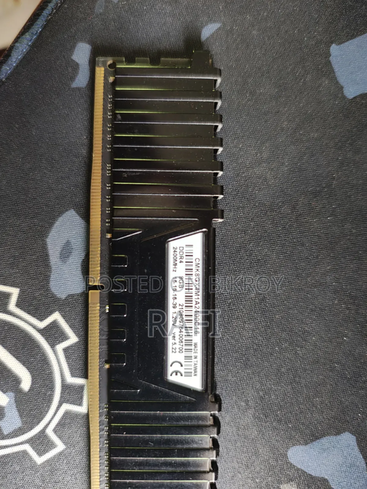 DDR 4 8 Gb Ram Corsair