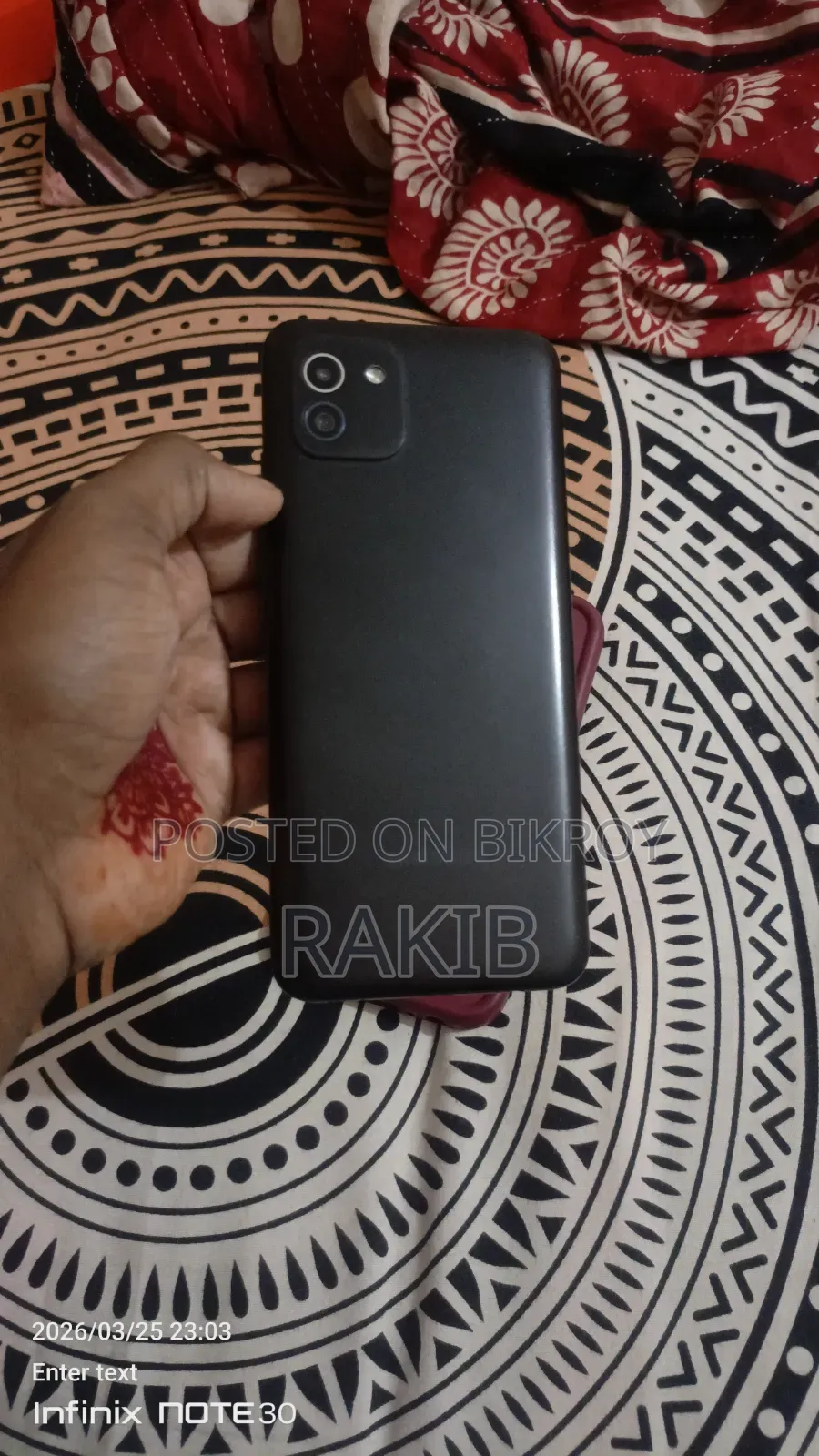 Samsung Galaxy A03 32 GB Black