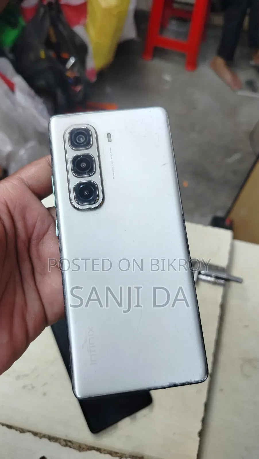 Infinix Hot 50 Pro+ 4G 256 GB White