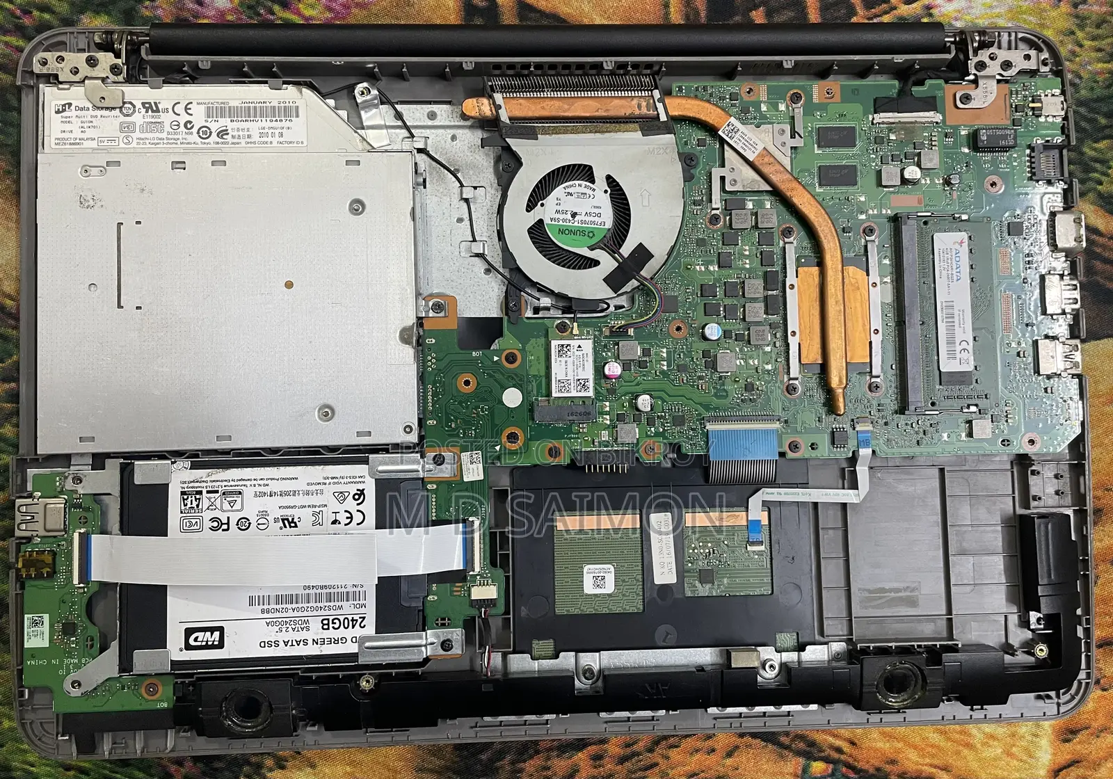 Laptop Asus 8GB Intel Core I3 SSD 256GB