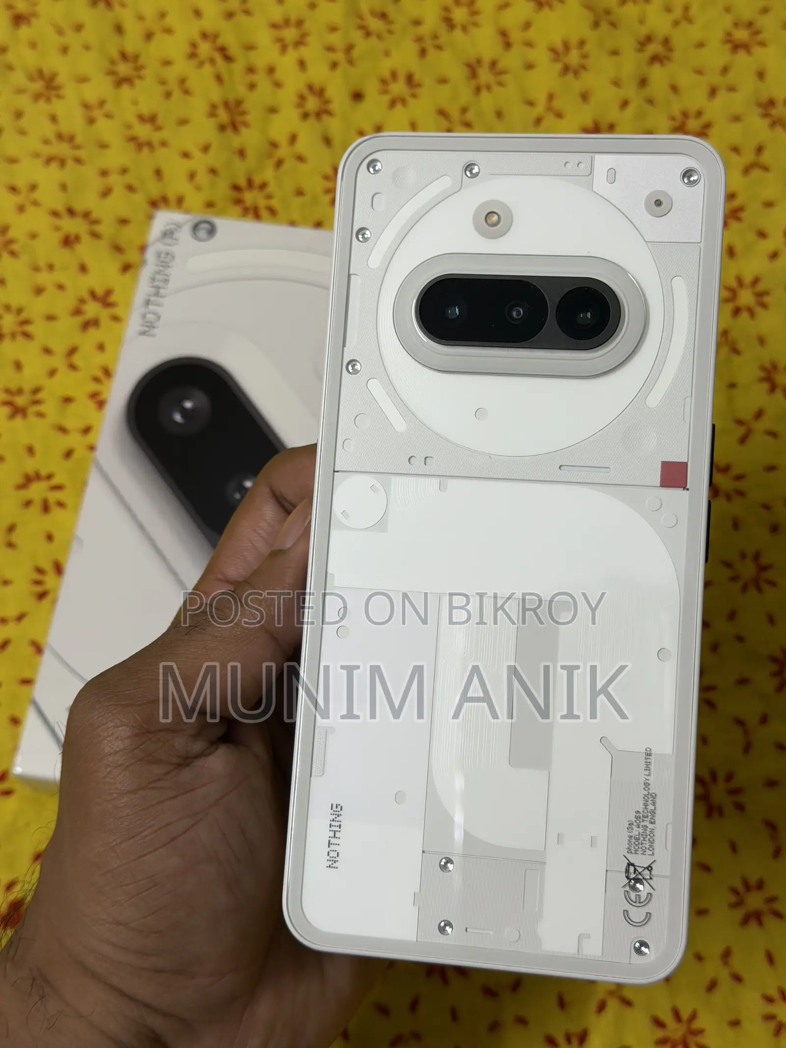 Nothing Phone 3a 128 GB White