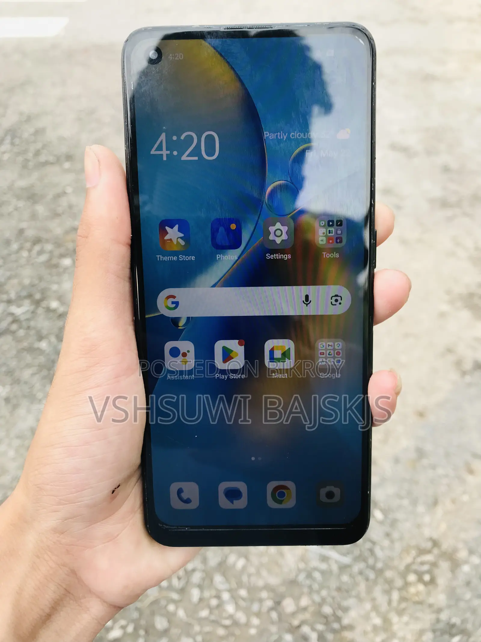 Oppo F19S 128 GB Blue