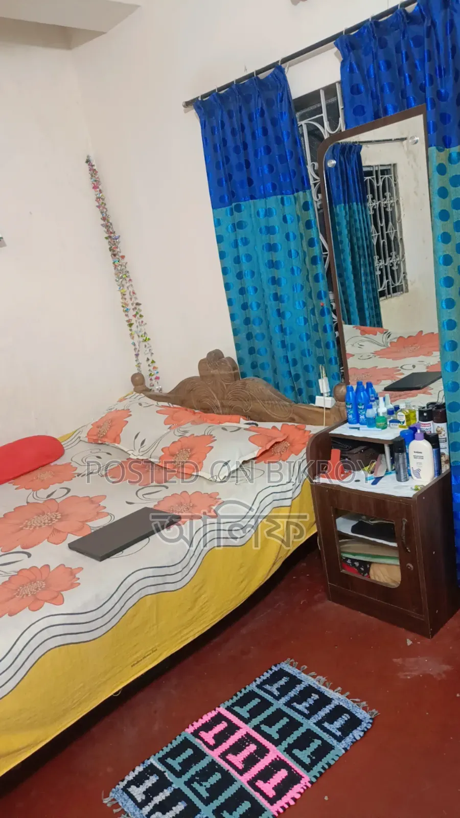 খাট জাজিম ও ড্রেসিং টেবিল বিক্রি