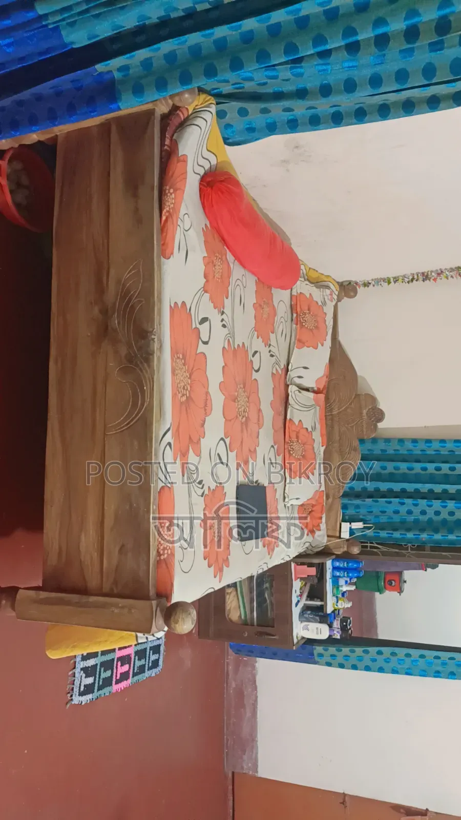 খাট জাজিম ও ড্রেসিং টেবিল বিক্রি