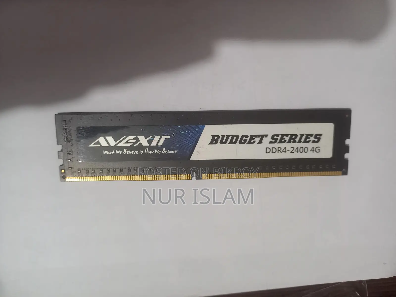 Avexir Budget Series 4gb Ddr4 Desktop Ram