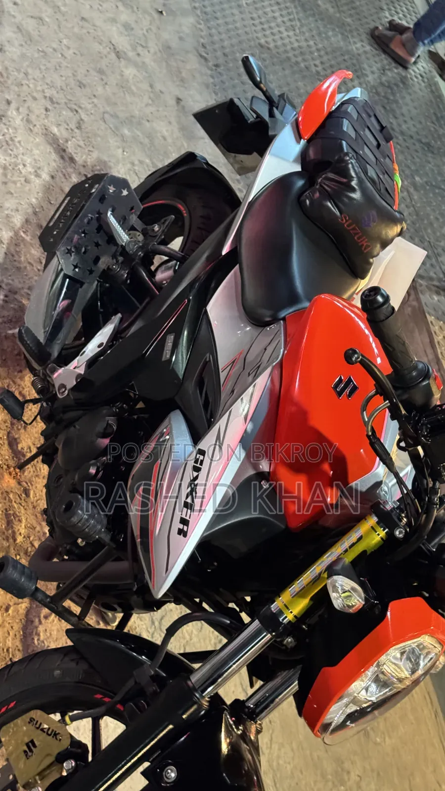 Suzuki Gixxer Fi ABS 2024 Orange