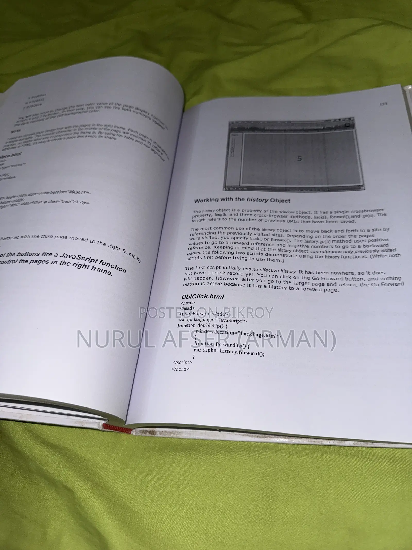 Java Script Book For Sale